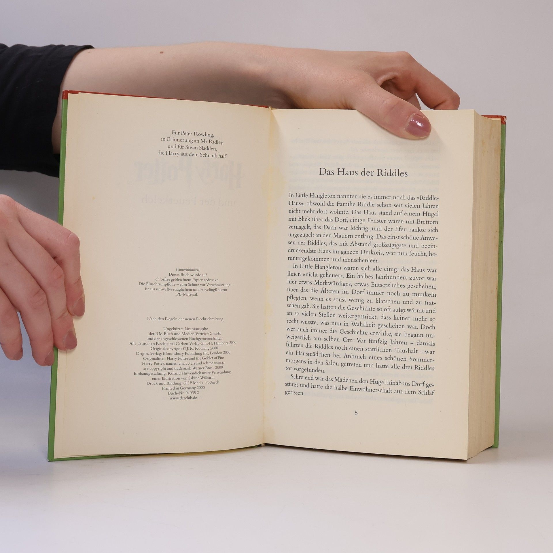 J. K. Rowling Harry Potter und der Feuerkelch