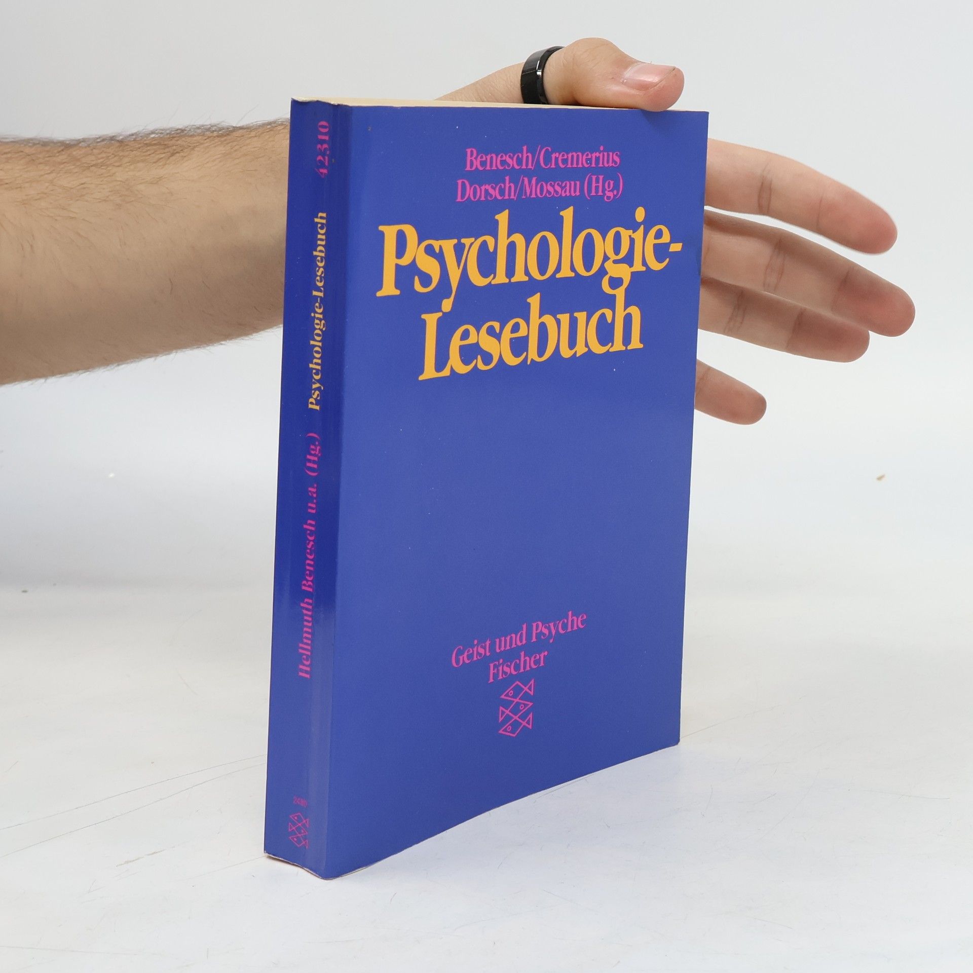 Hellmuth Benesch Psychologie-Lesebuch