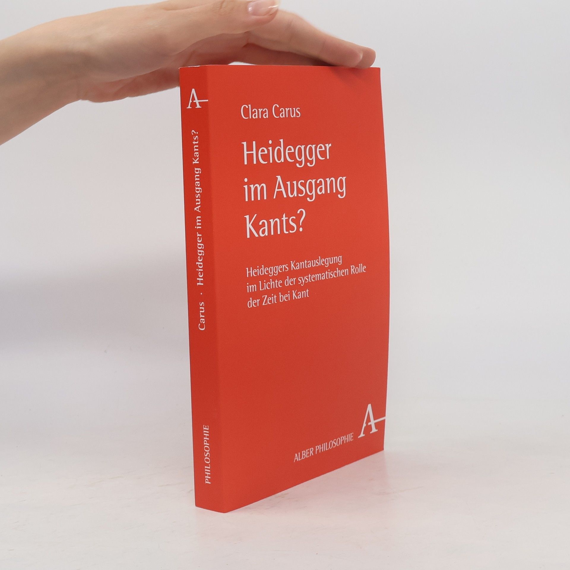 Clara Carus Heidegger im Ausgang Kants?