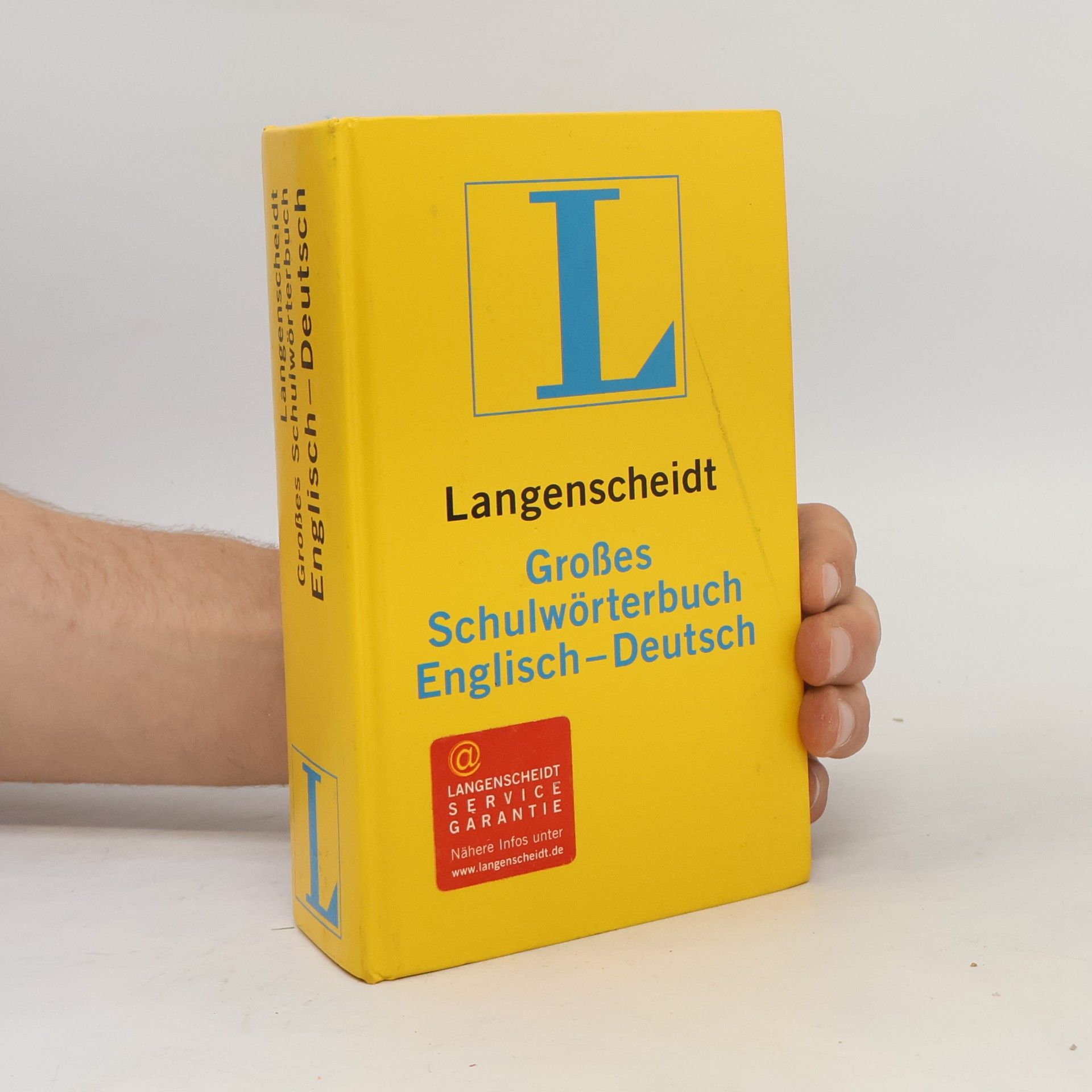 Heinz Messinger Langenscheidts Großes Schulwörterbuch, English - Deutch