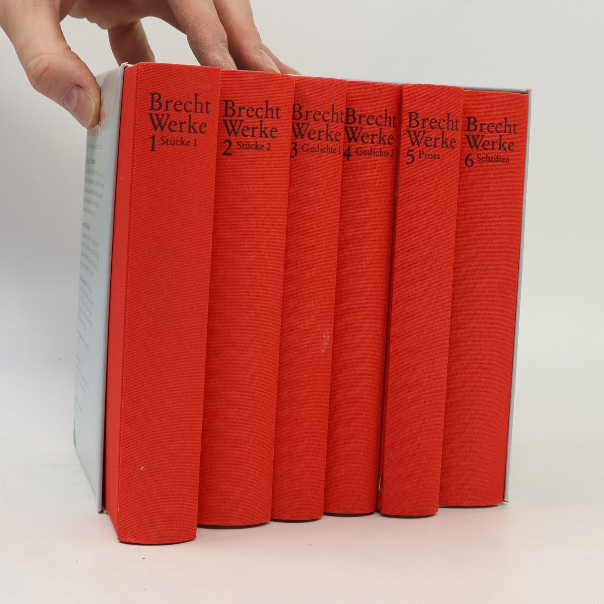 Bertolt Brecht Ausgewählte Werke in sechs Bänden