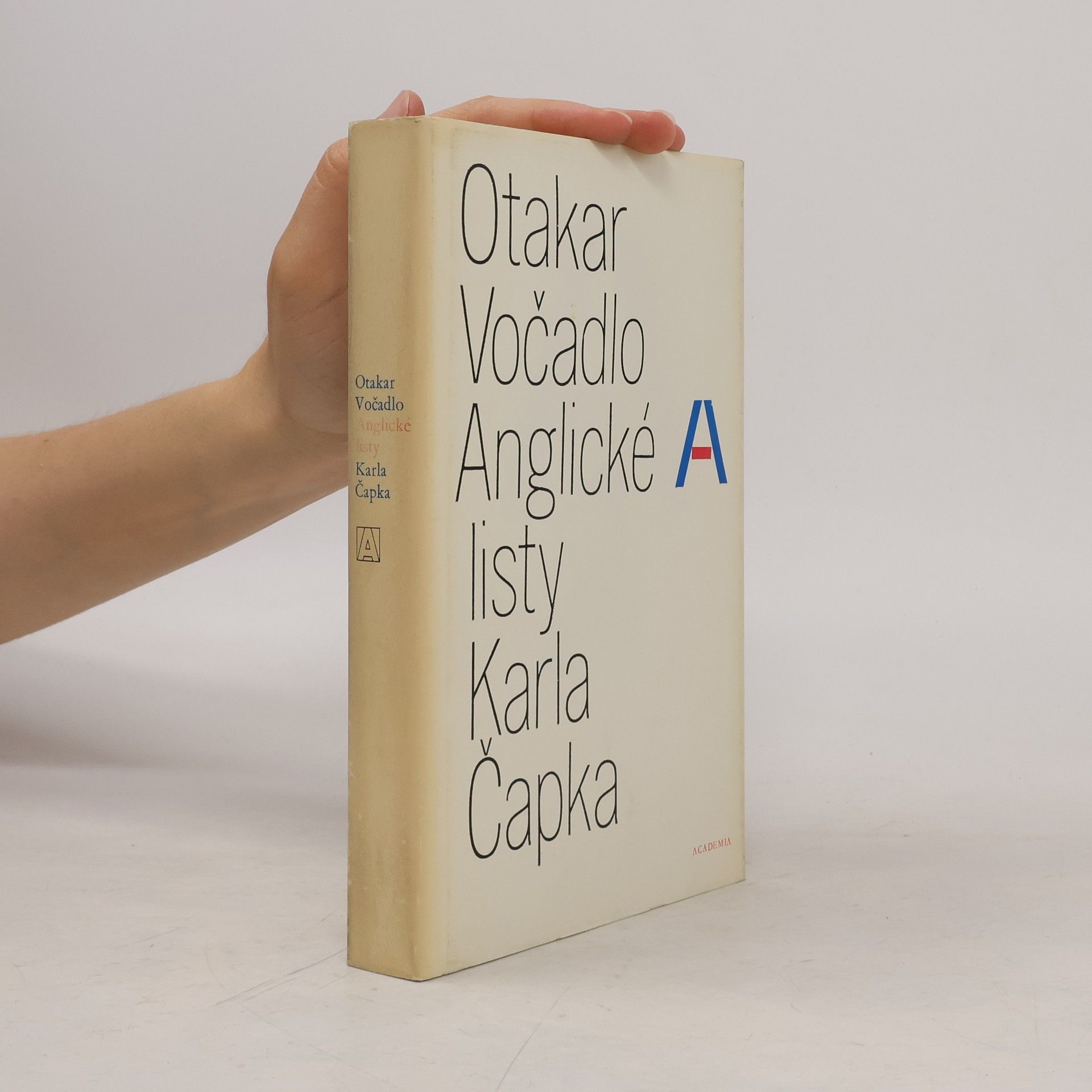 Otakar Vočadlo Anglické listy Karla Čapka