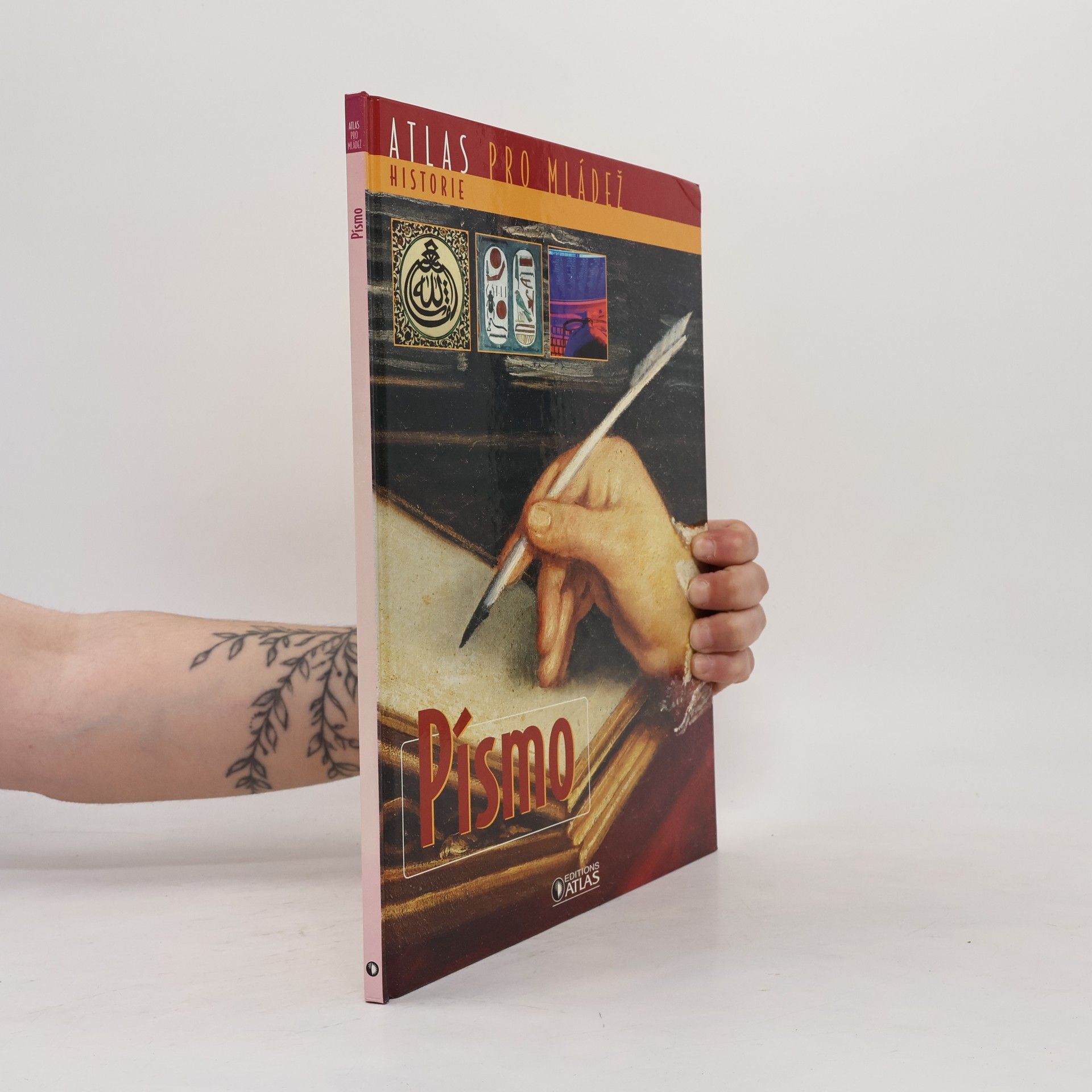 Auteurscollectief Atlas pro mládež. Historie. Písmo.