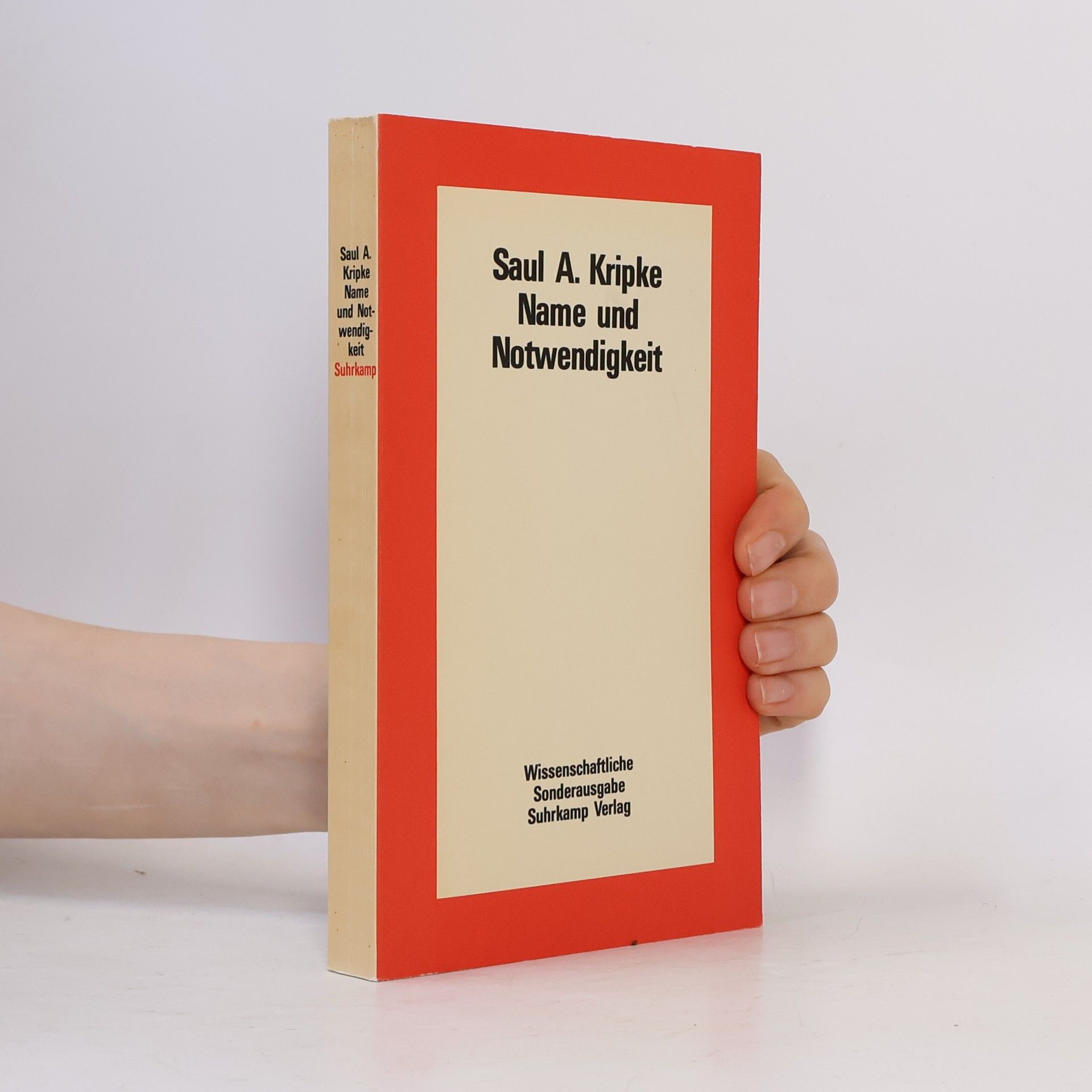 Saul Aaron Kripke Name und Notwendigkeit wissenschaftliche Sonderausgabe