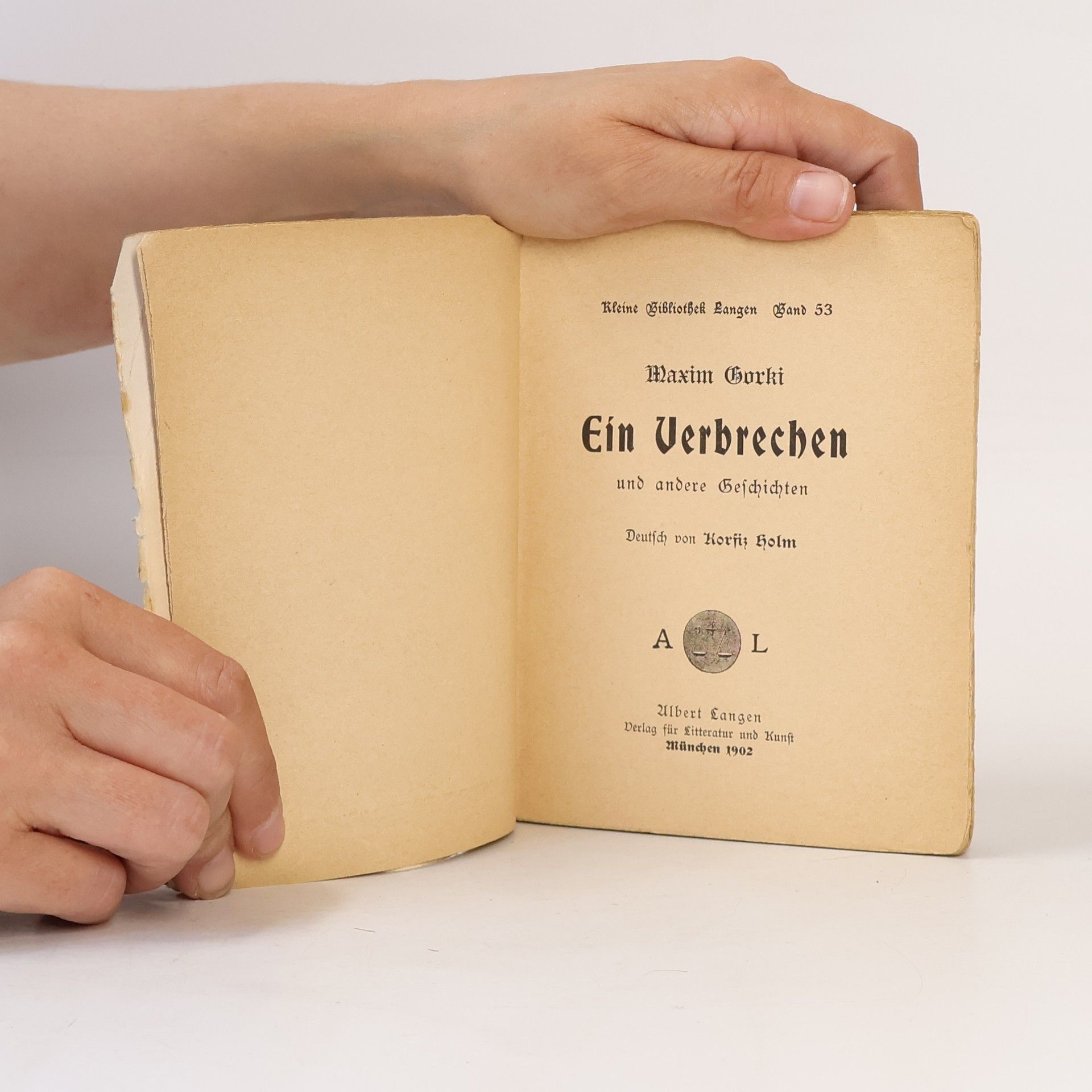 Maxim Gorki Ein Verbrechen und andere Geschichten
