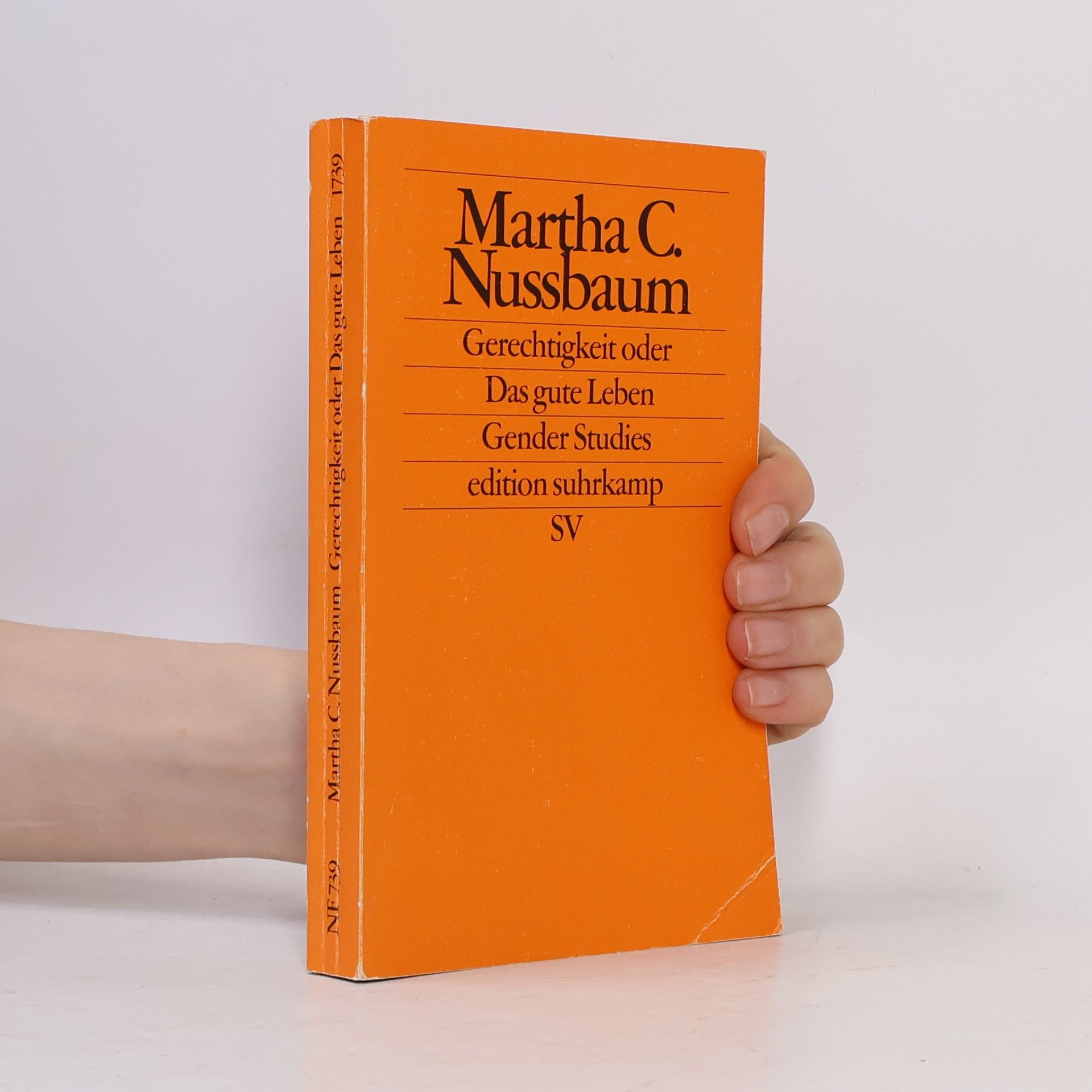 Martha Nussbaum Gerechtigkeit oder das gute Leben