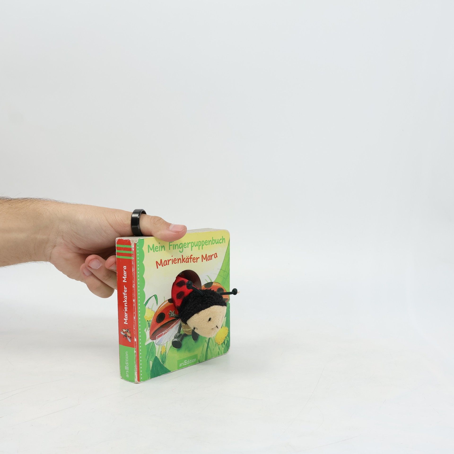 Mein Fingerpuppenbuch Marienkäfer Mara