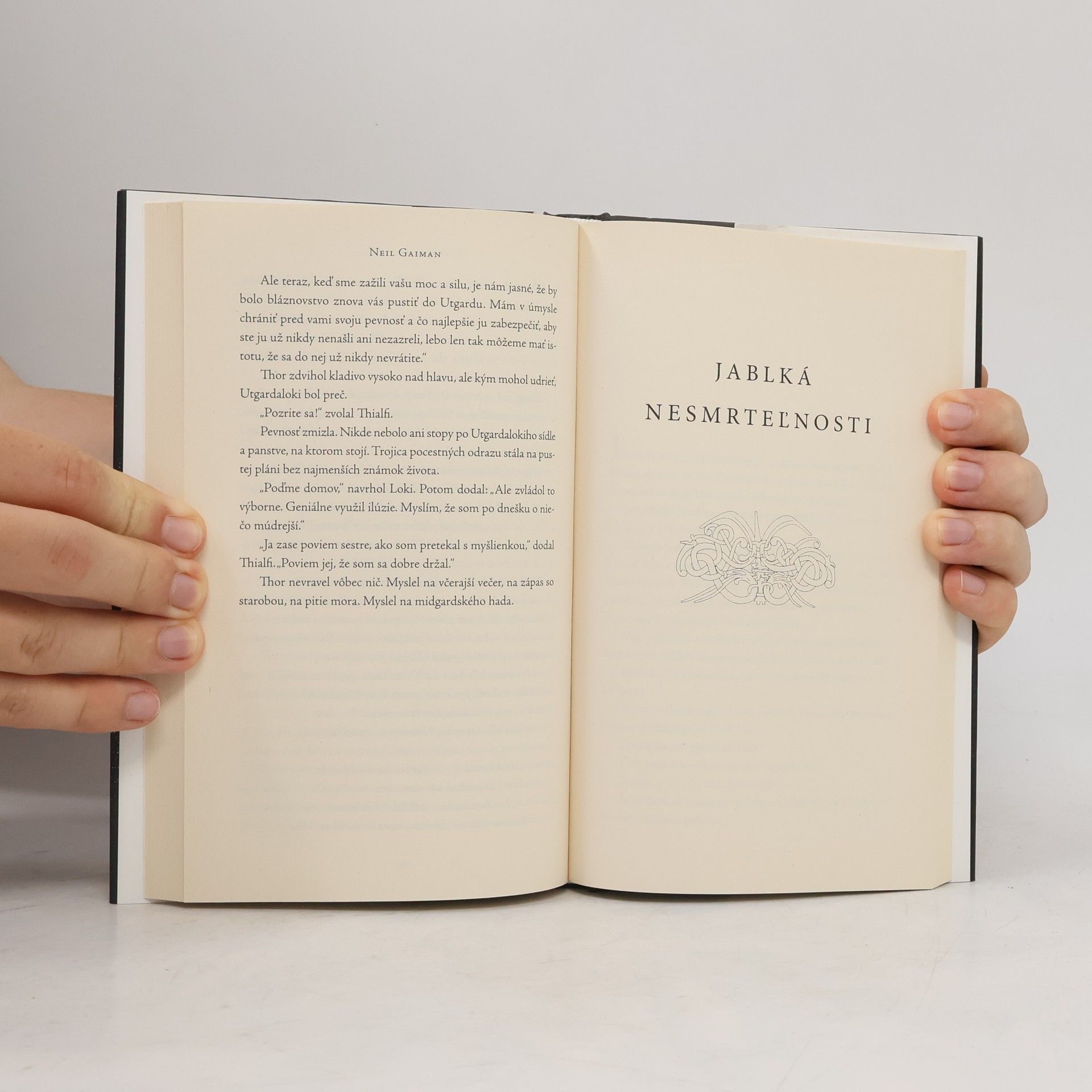 Neil Gaiman Severská mytológia
