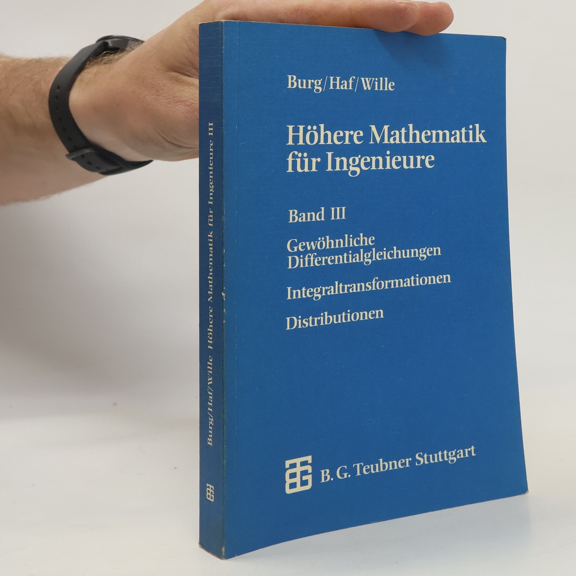 Klemens Burg Höhere Mathematik für Ingenieure