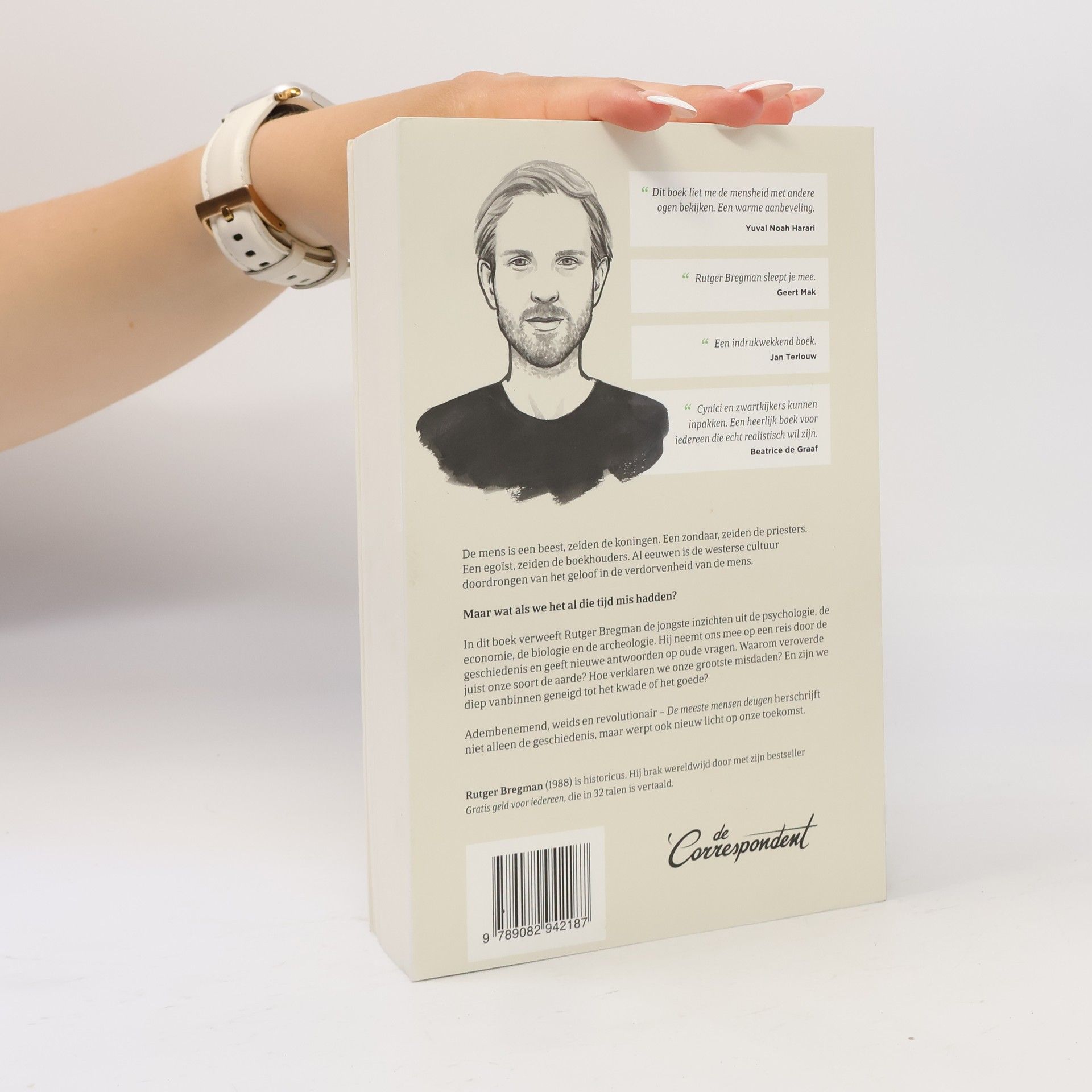 Rutger Bregman De meeste mensen deugen. Een nieuwe geschiedenis van de mens