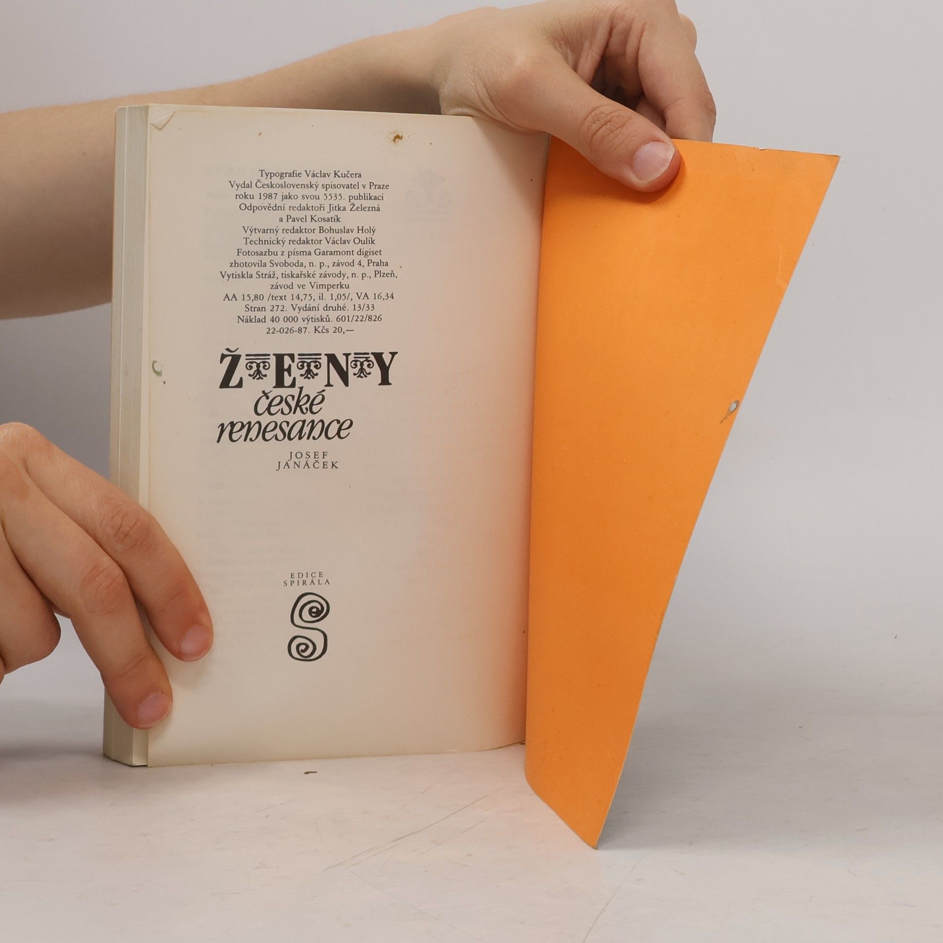 Josef Janáček Ženy české renesance