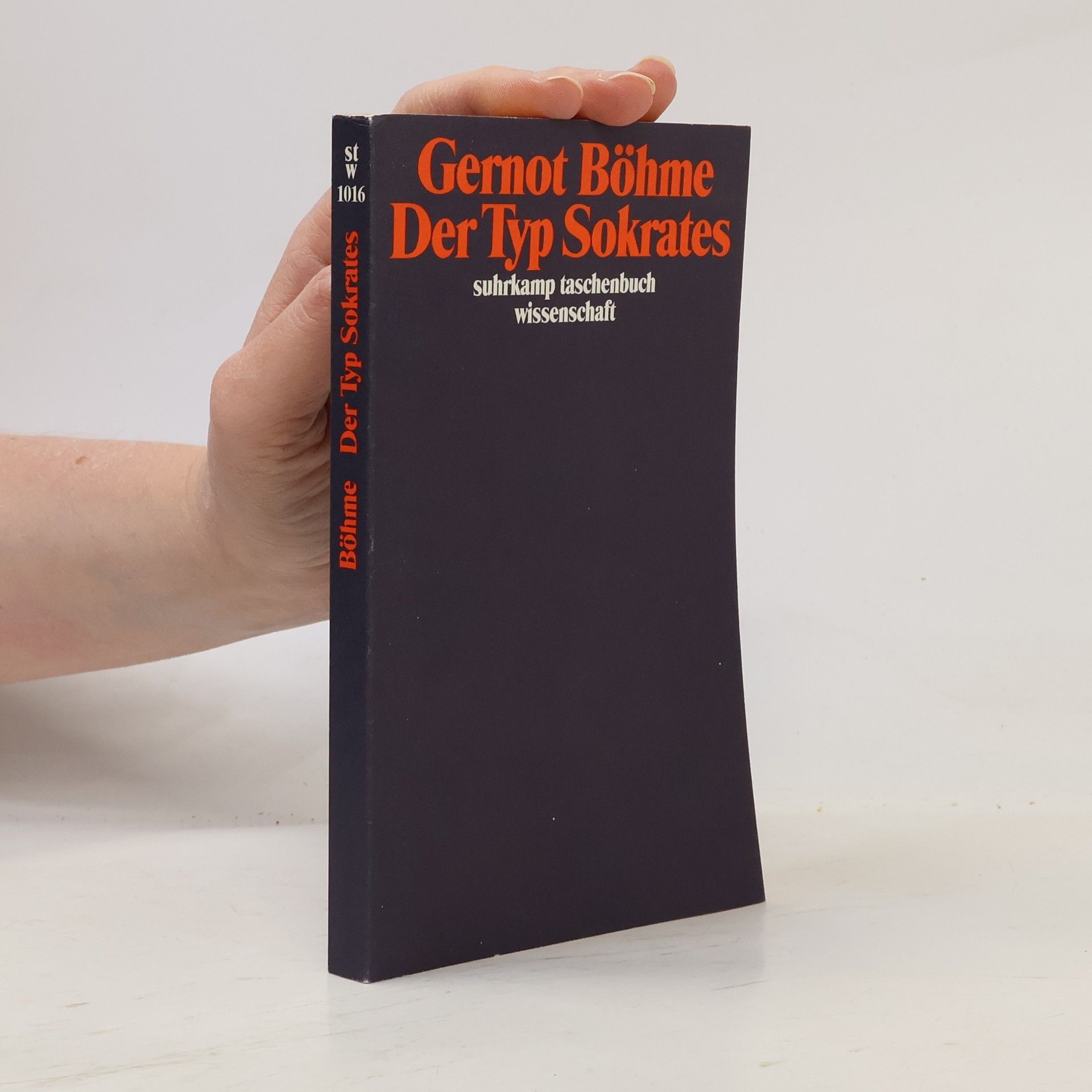 Gernot Böhme Der Typ Sokrates