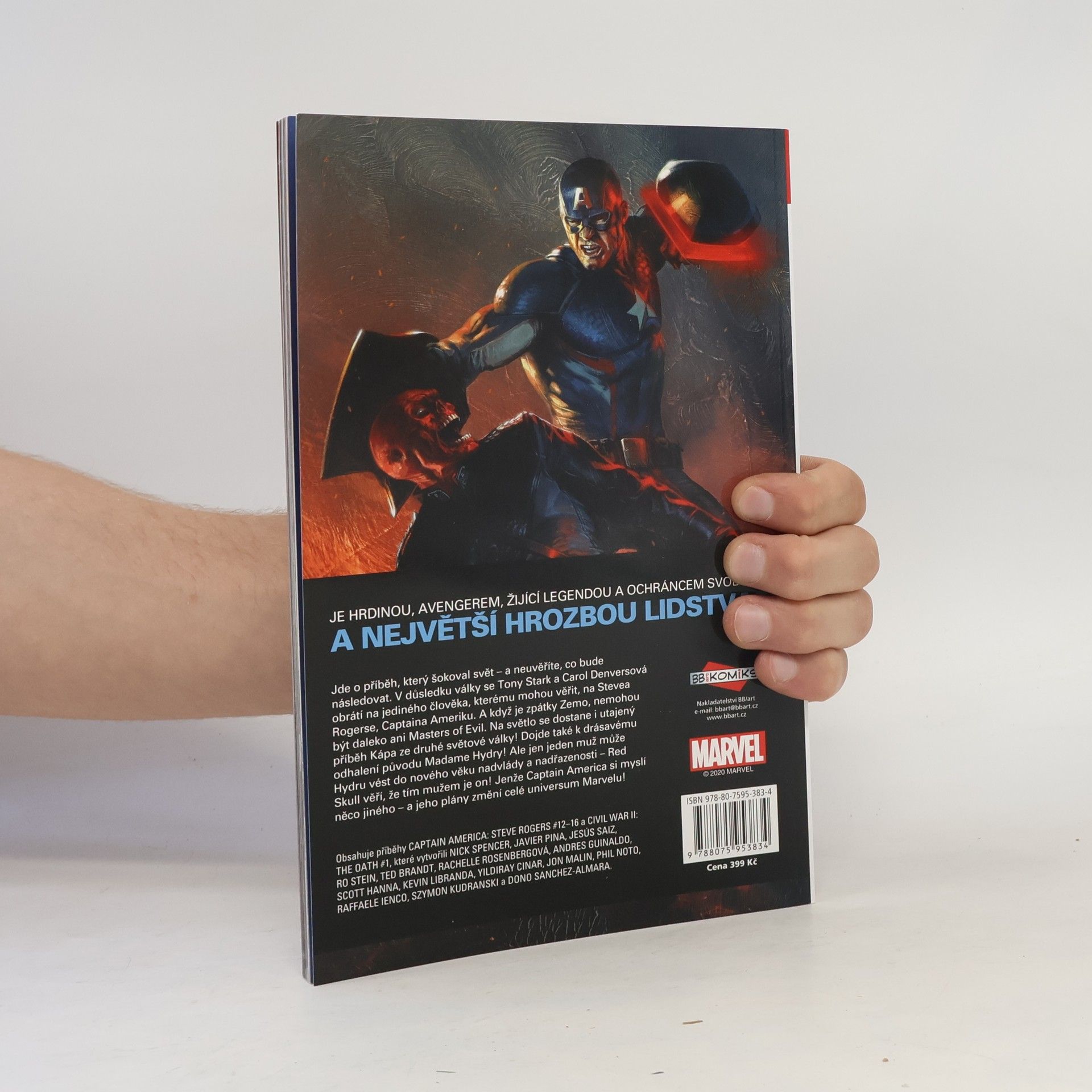 Nick Spencer Captain America. Steve Rogers. Budování impéria