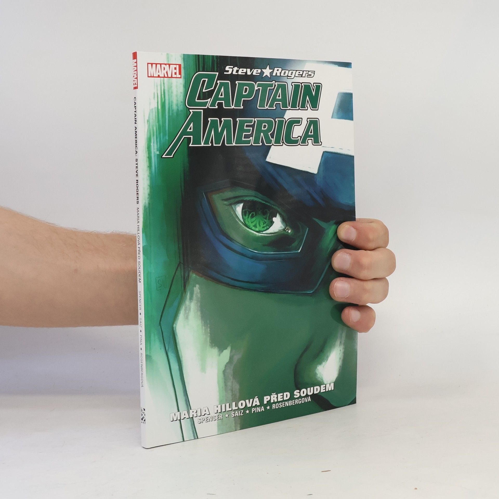 Nick Spencer Captain America. Steve Rogers. Maria Hillová před soudem