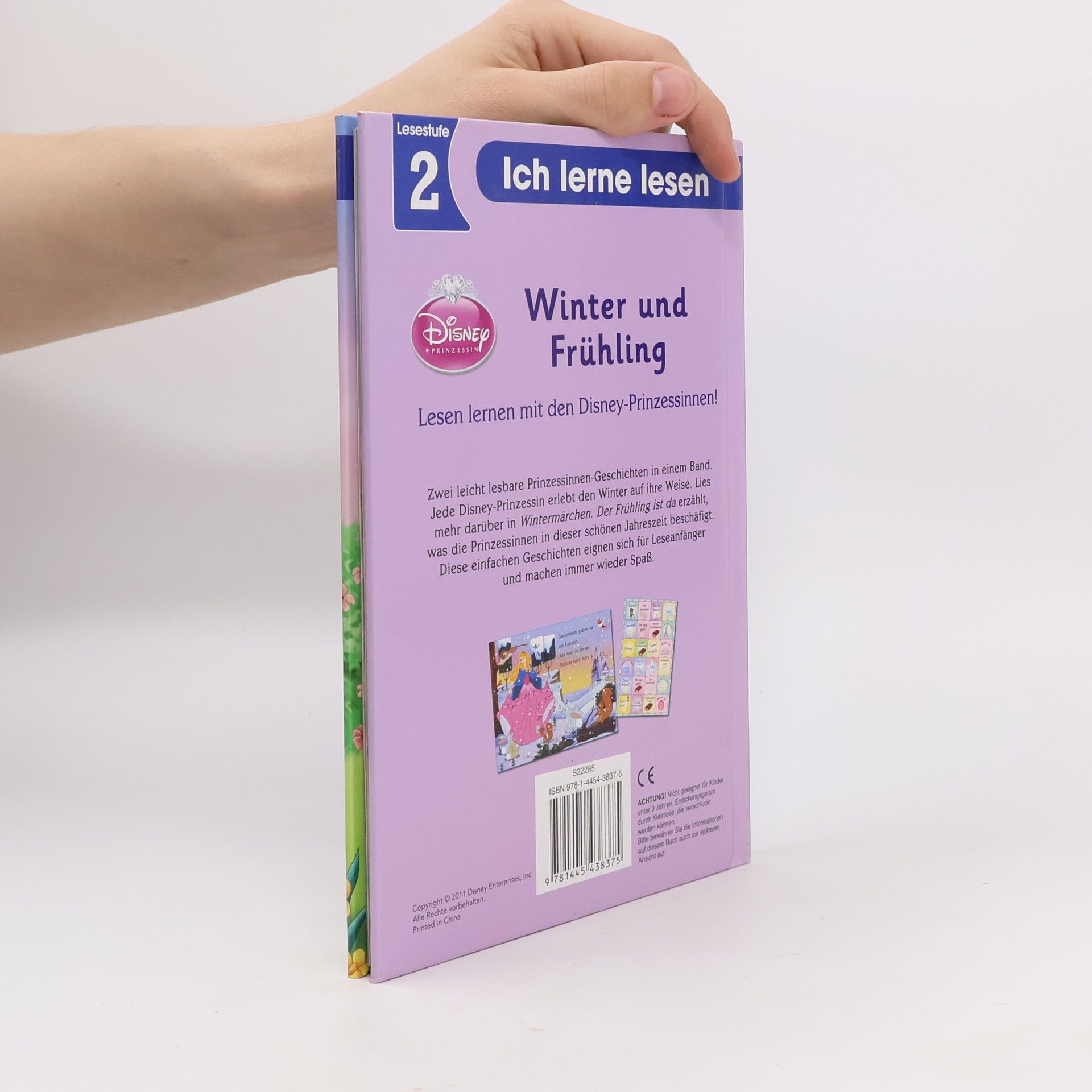 Ich lerne lesen - 2: Disney Prinzessin - Winter und Frühling