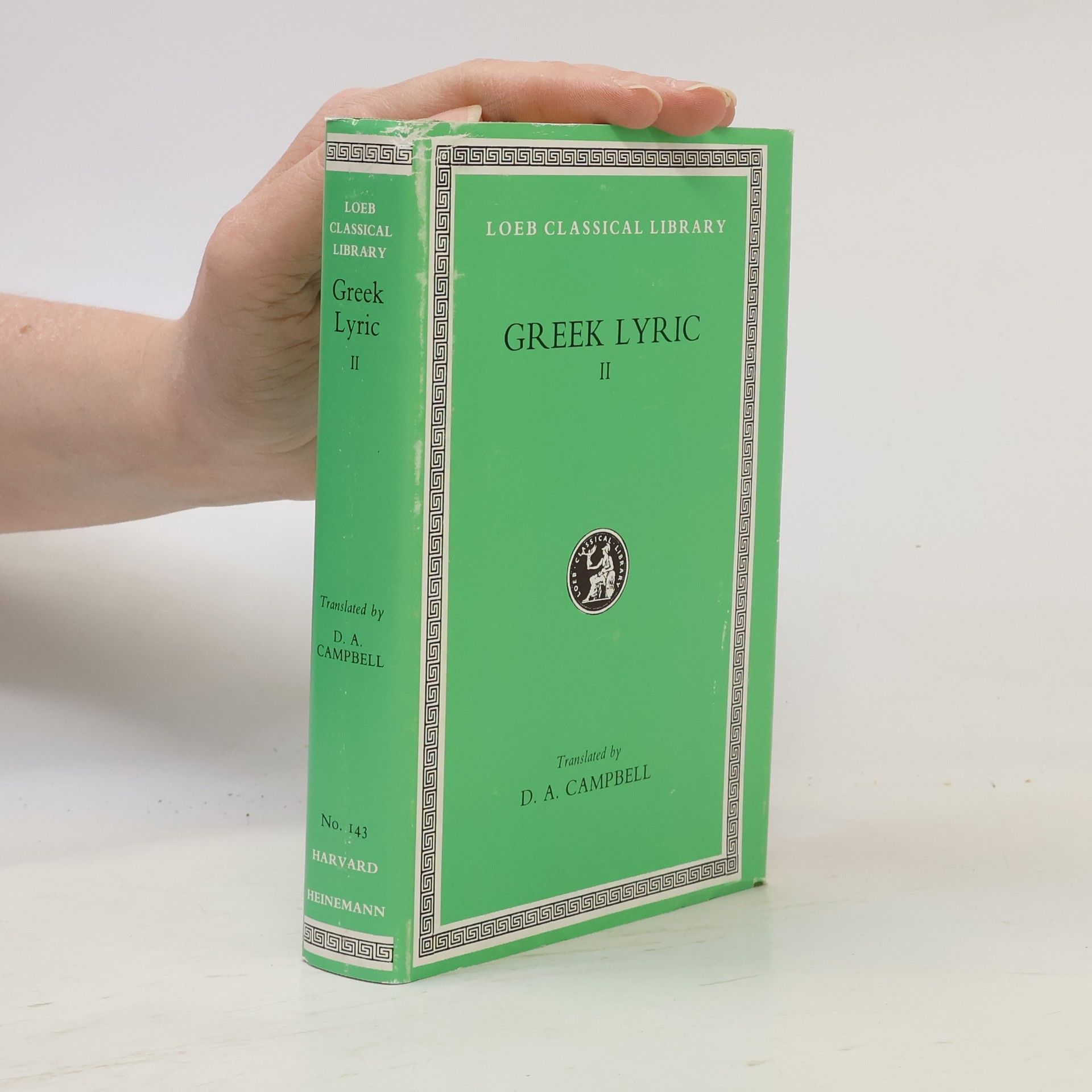 David A. Campbell Greek Lyric II