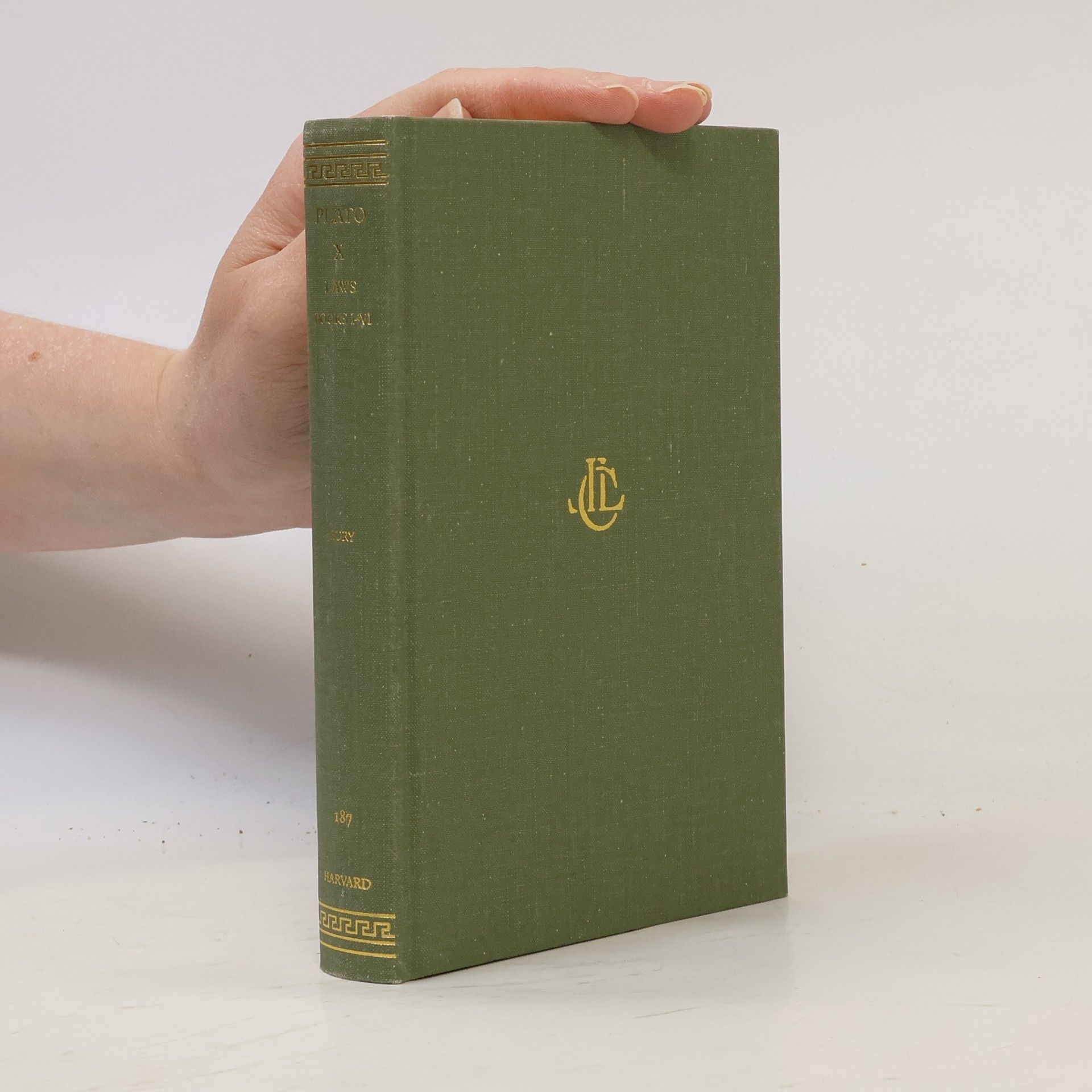 R. G. Bury Loeb Classical Library - 10: The Laws
