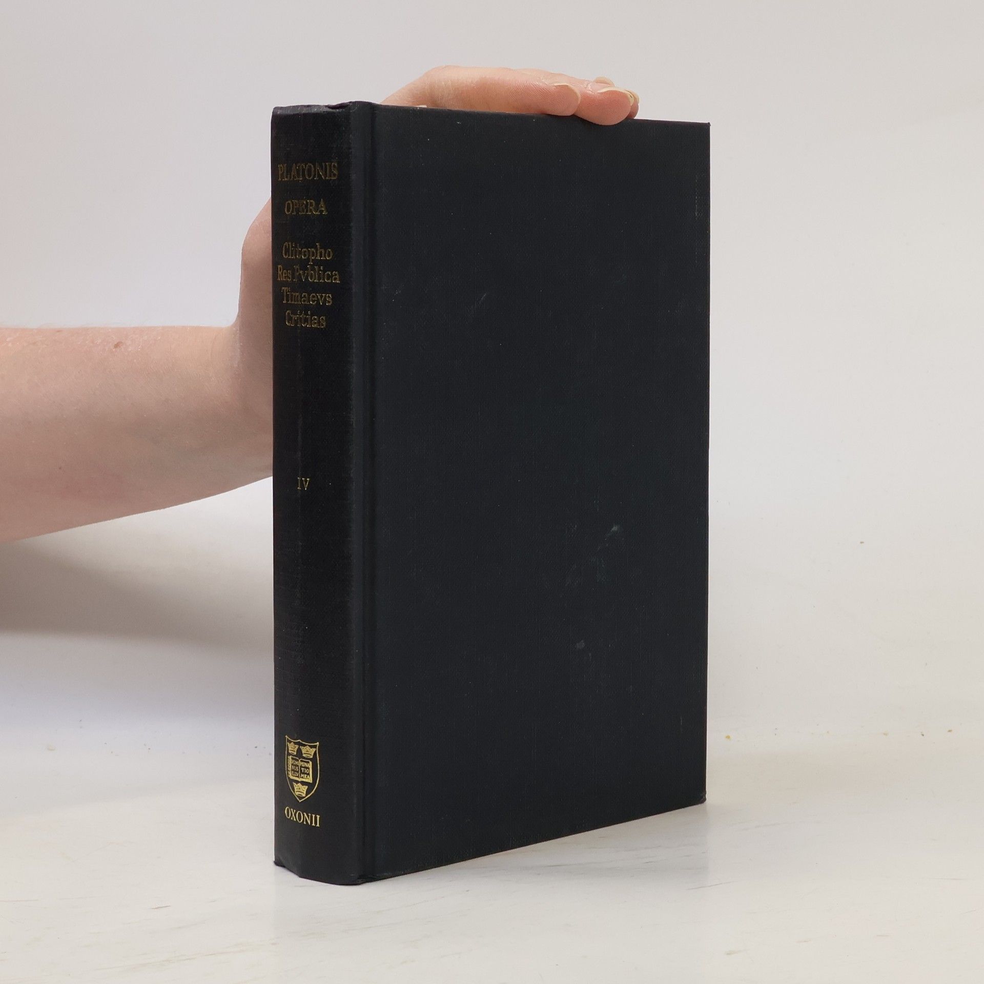 John Burnett Platonis Opera. Vol.4