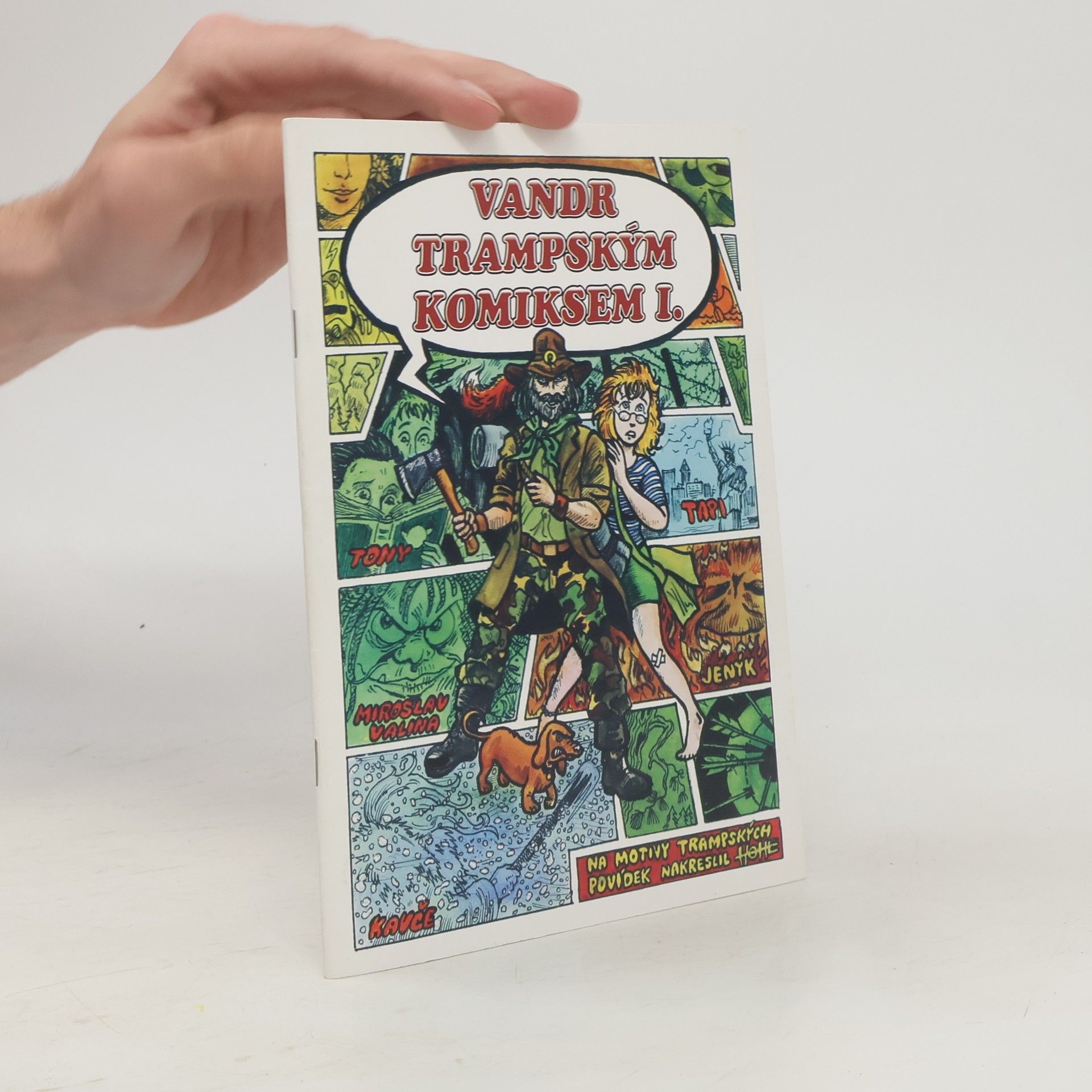KAVČE Vandr trampským komiksem I.