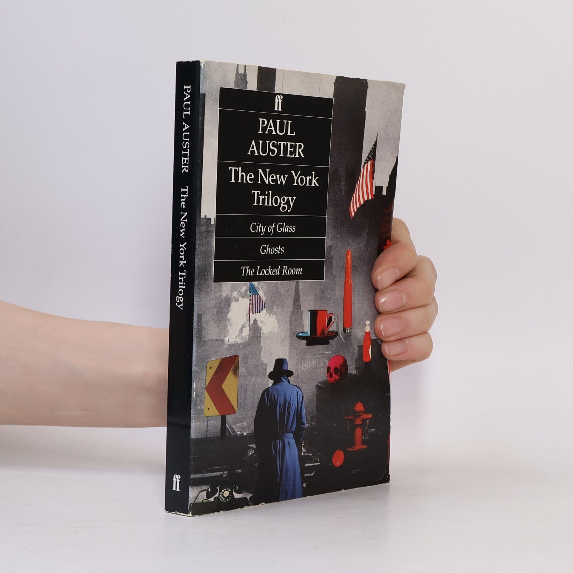 Paul Auster The New York trilogy : City of Glass, Ghosts, The locked room