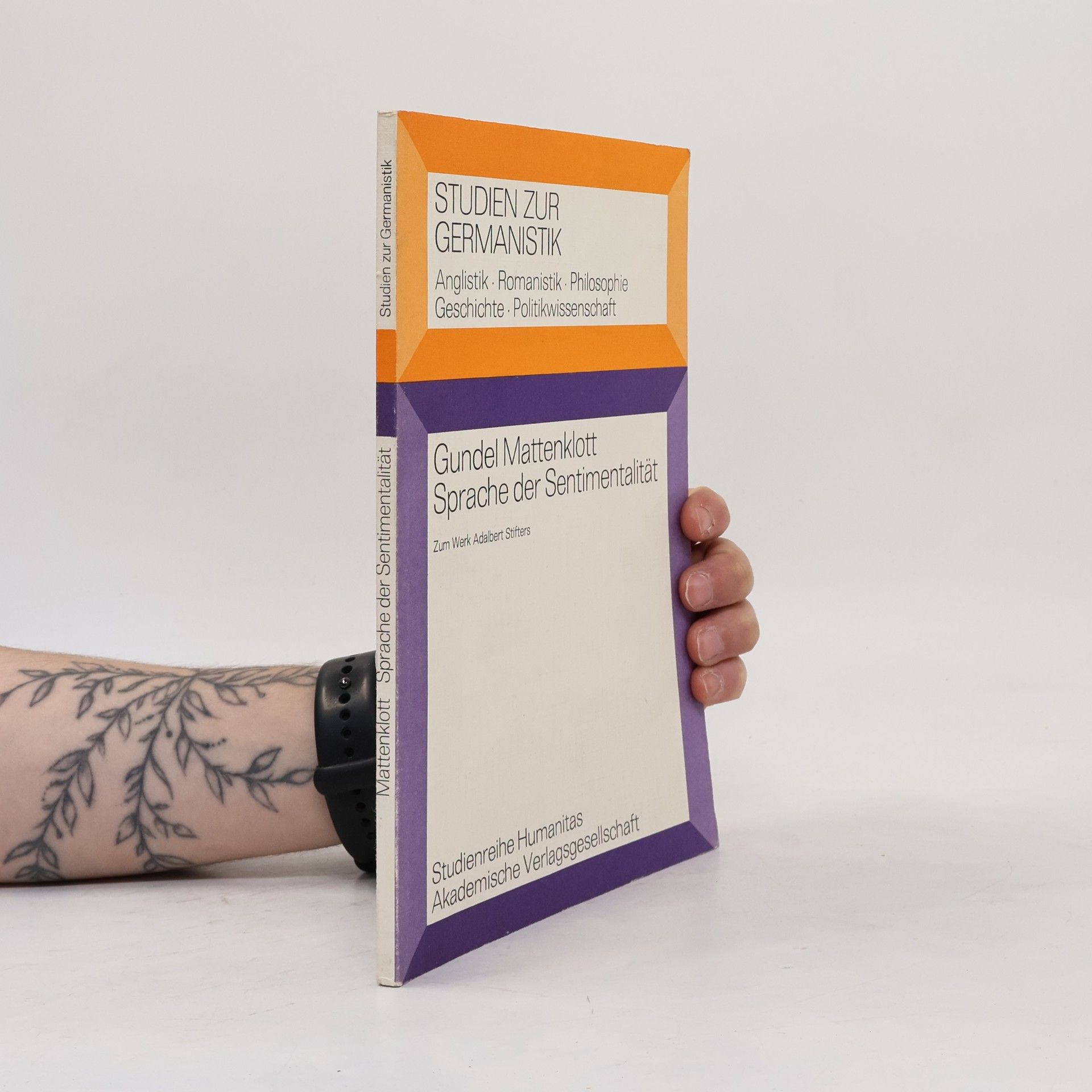 Studienreihe Humanitas: Sprache der Sentimentalität