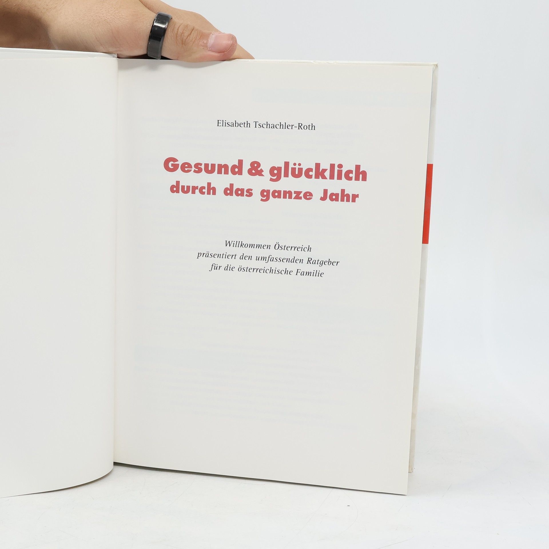 Elisabeth Tschachler Roth Gesund & glücklich durch das ganze Jahr