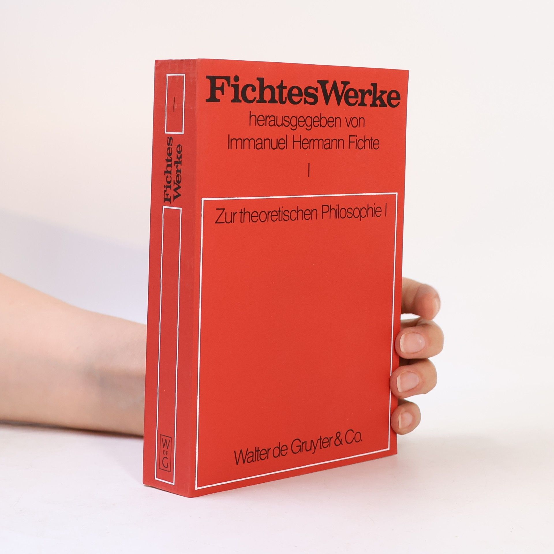 Immanuel Hermann Fichte Fichtes Werke I. Zur theoretischen Philosophie I.