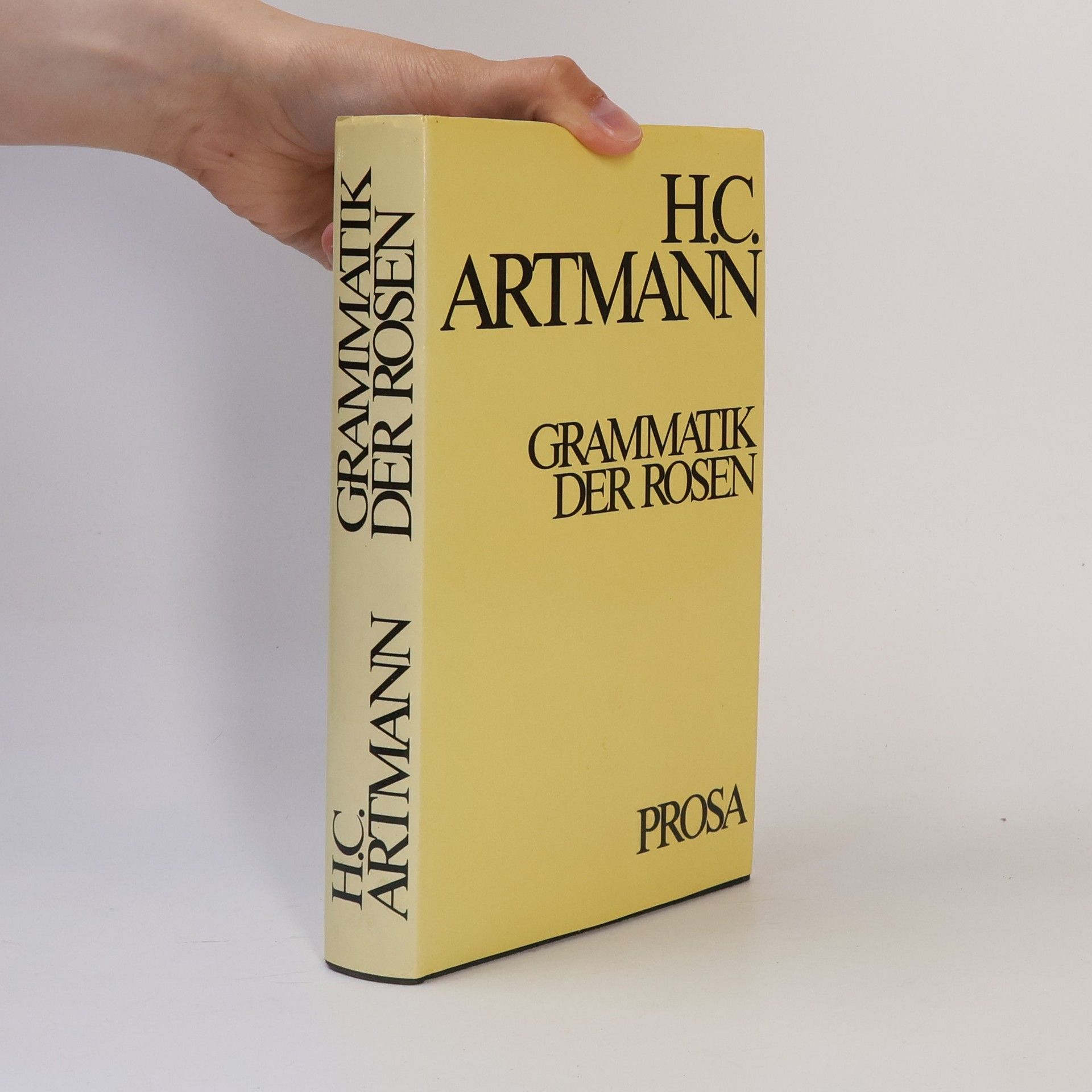 H. C. Artmann Grammatik der Rosen