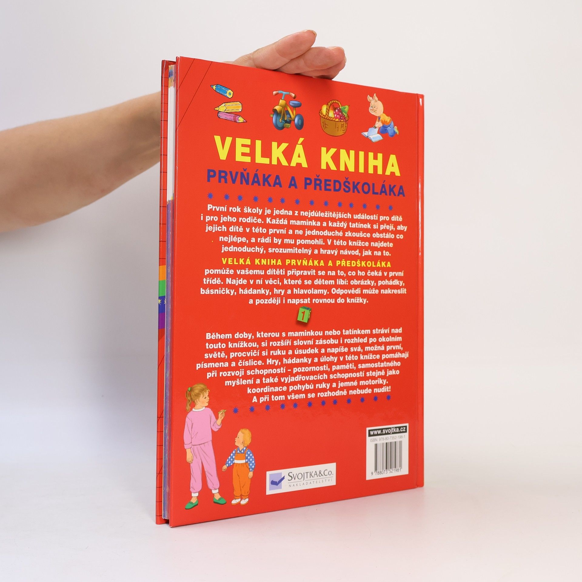 Auteurscollectief Velká kniha prvňáka a předškoláka