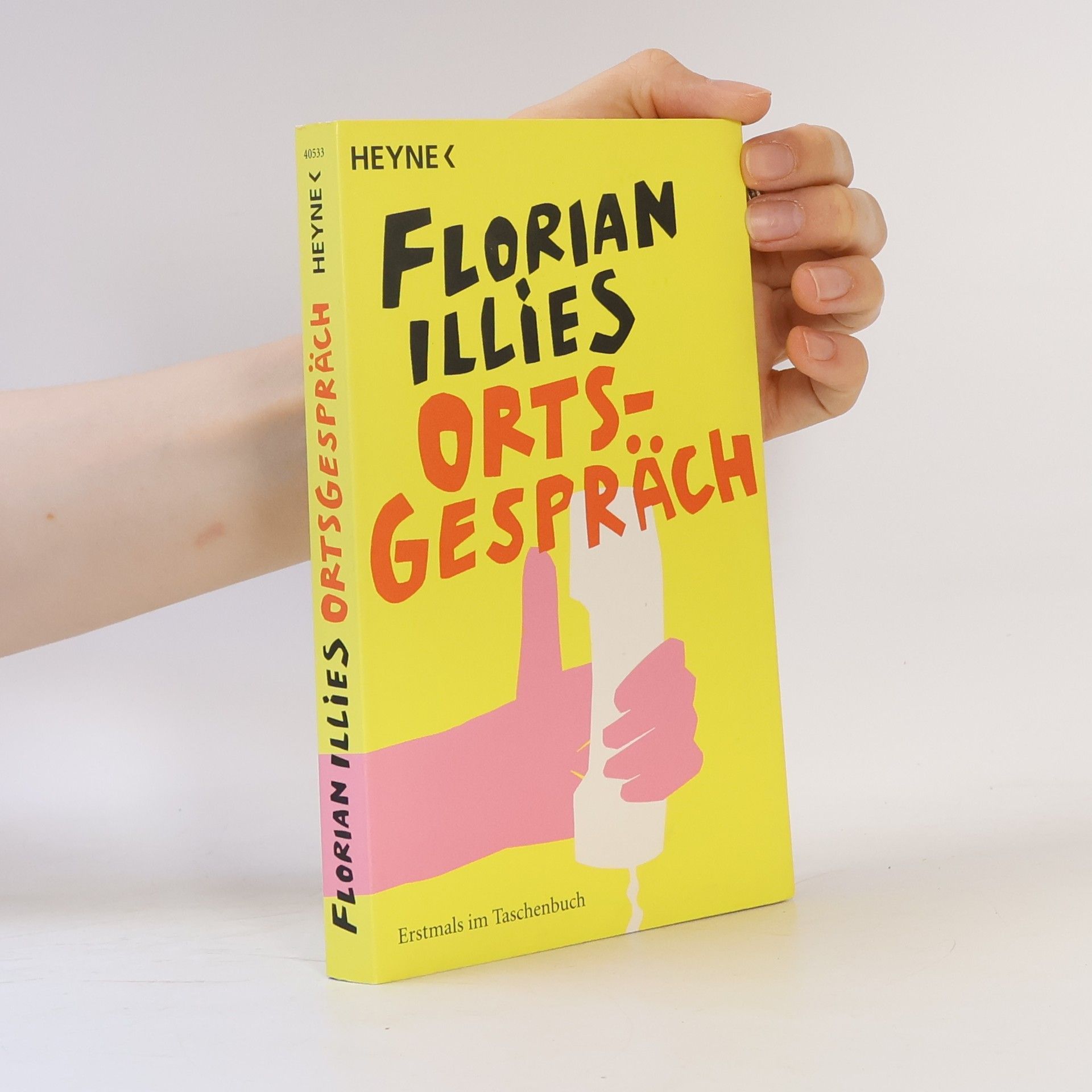 Florian Illies Ortsgespräch