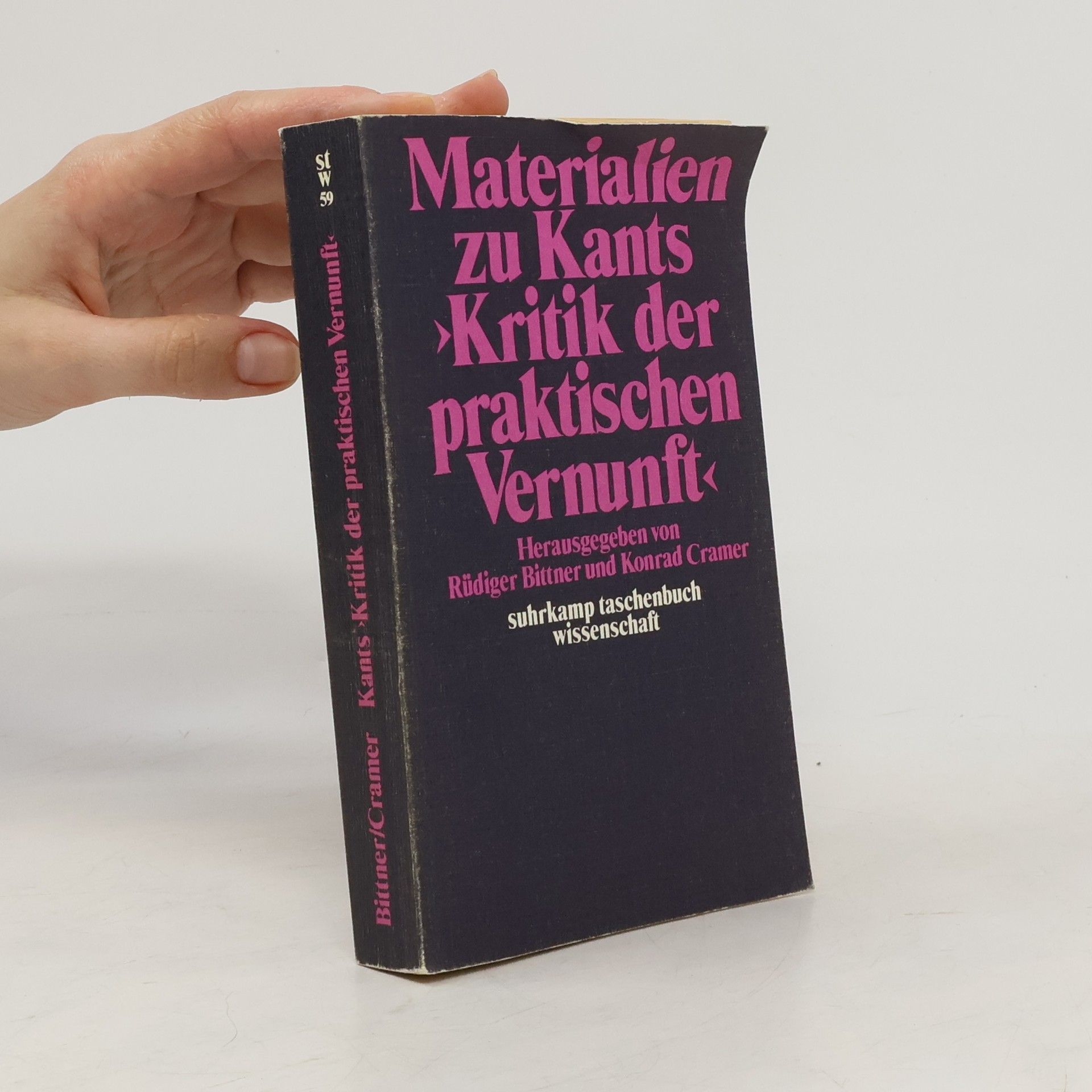 Materialien zu Kants »Kritik der praktischen Vernunft«