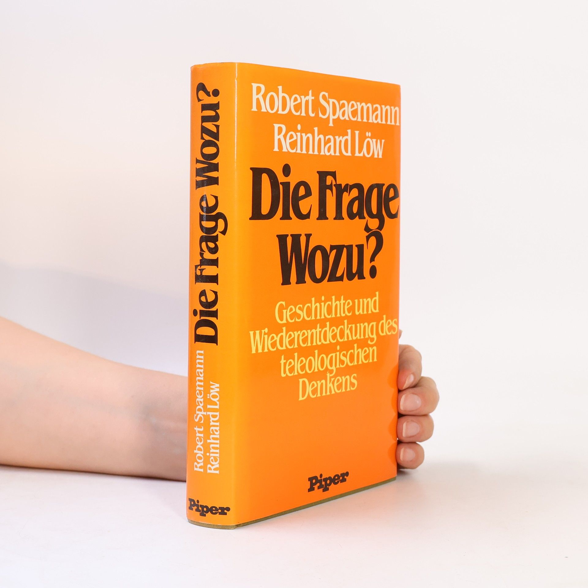 Reinhard Löw Die Frage Wozu?