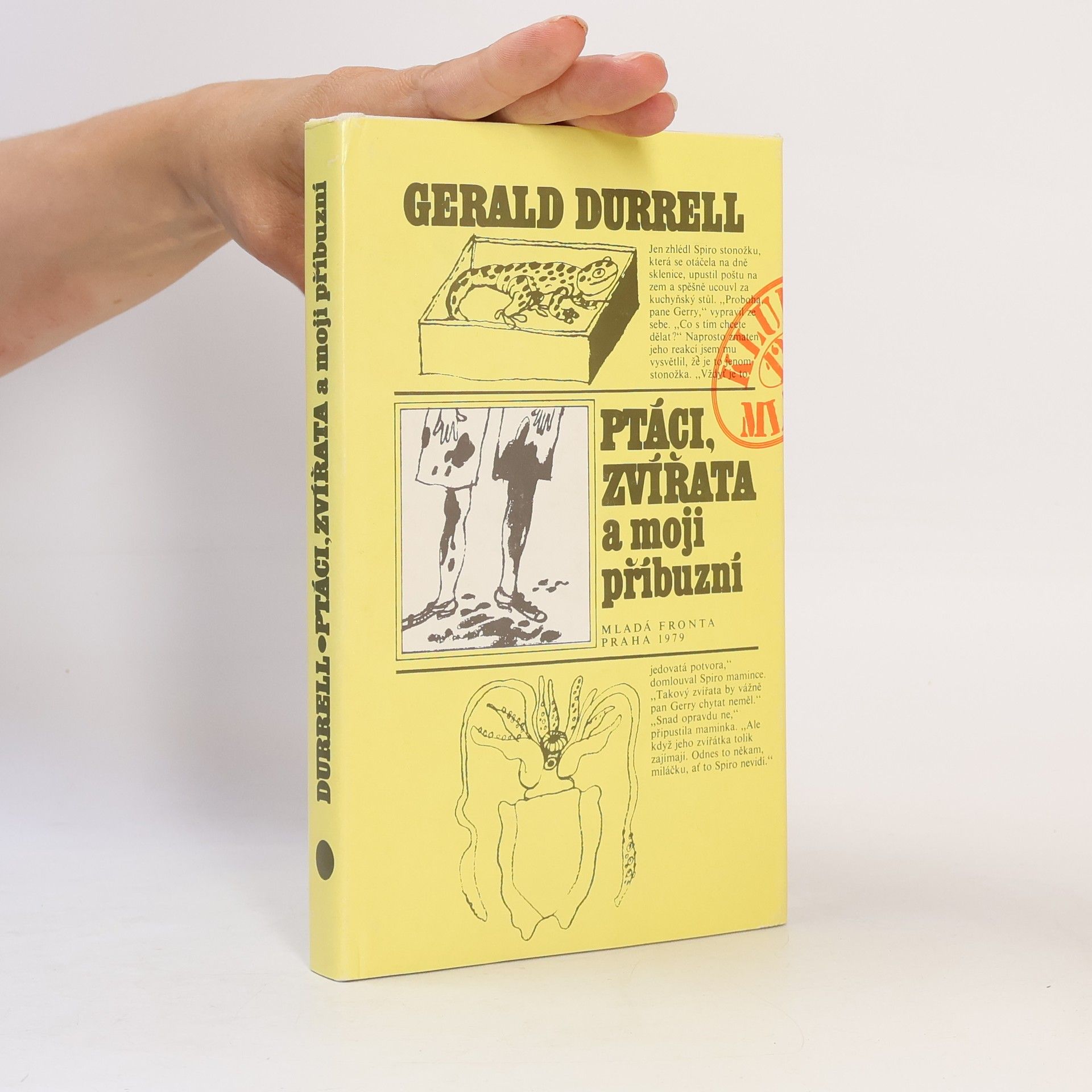 Gerald Durrell Ptáci, zvířata a moji příbuzní