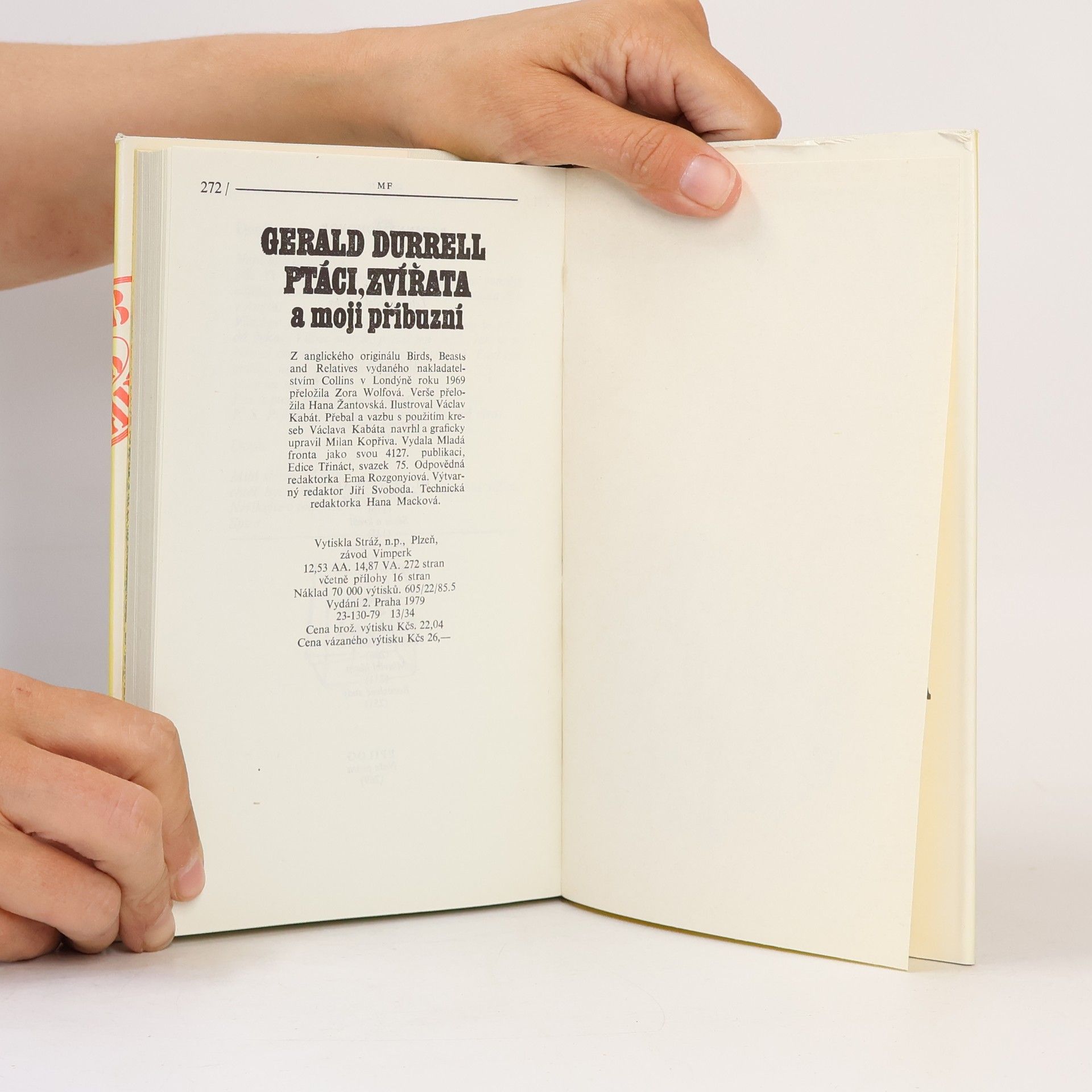 Gerald Malcolm Durrell Ptáci, zvířata a moji příbuzní