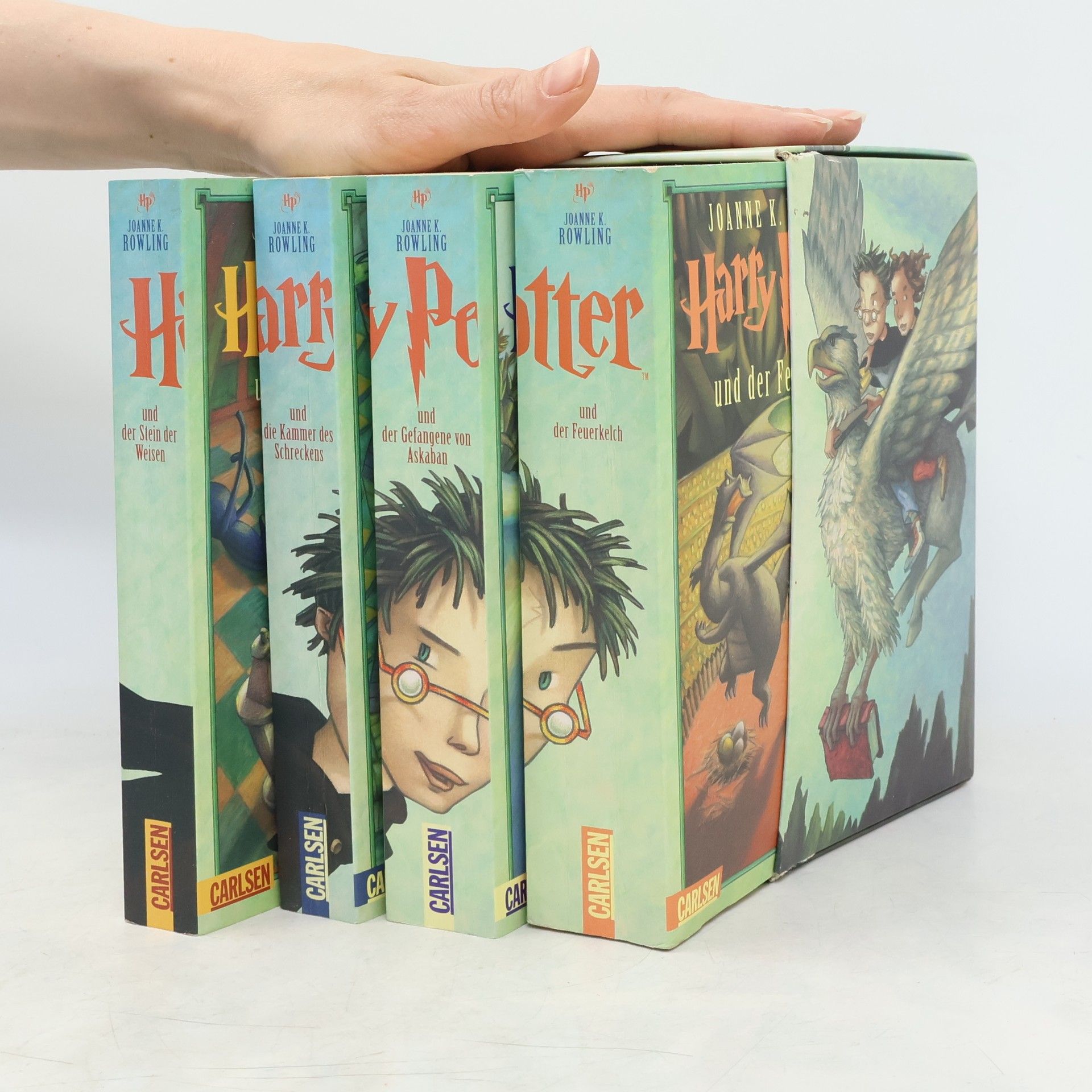 J. K. Rowling Harry Potter ZauberBox. 4 Bände