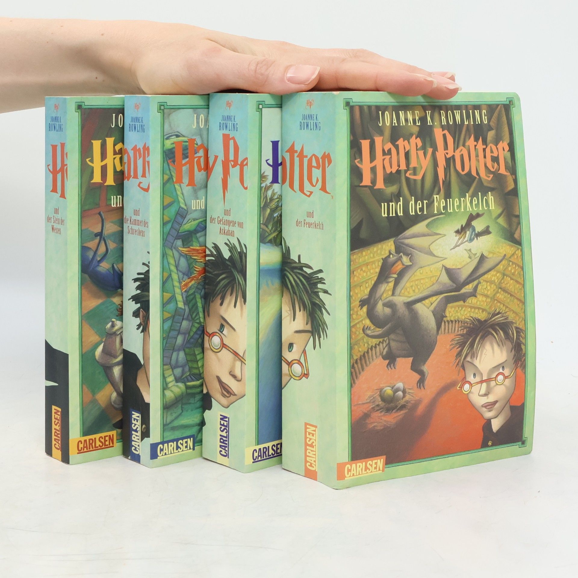 J. K. Rowling Harry Potter ZauberBox. 4 Bände