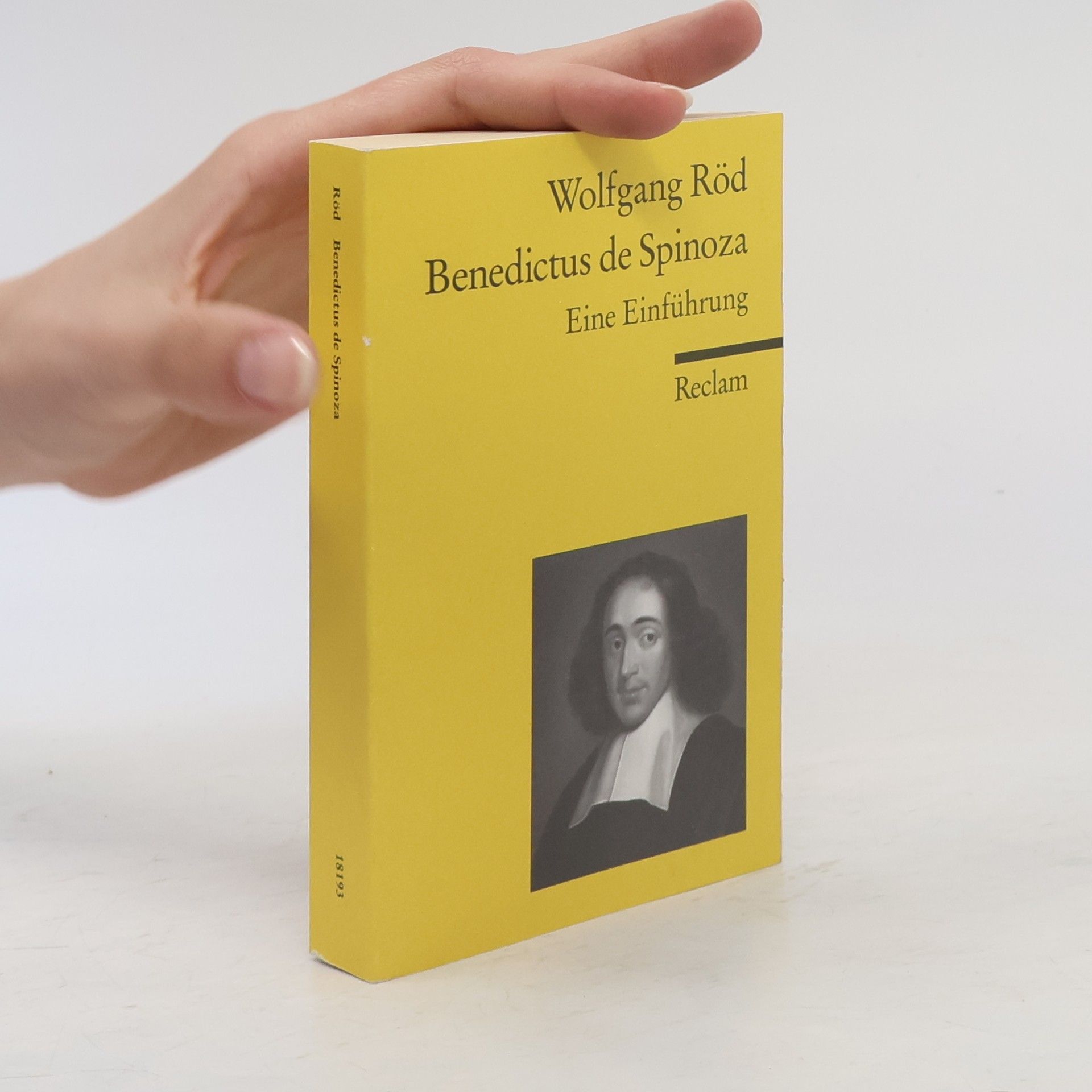 Wolfgang Röd Benedictus de Spinoza