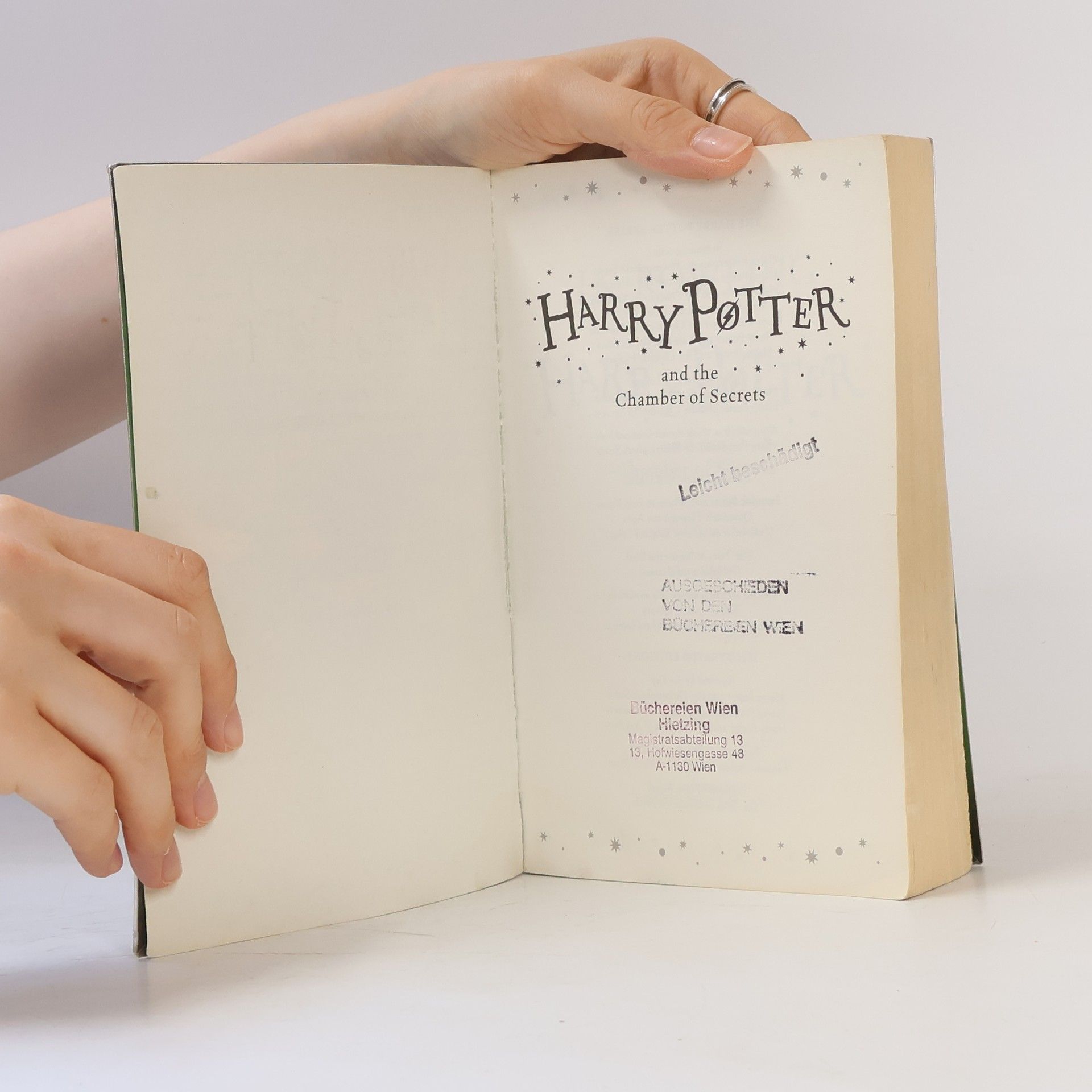 Joanne K. Rowlingová Harry Potter and The Chamber of Secrets