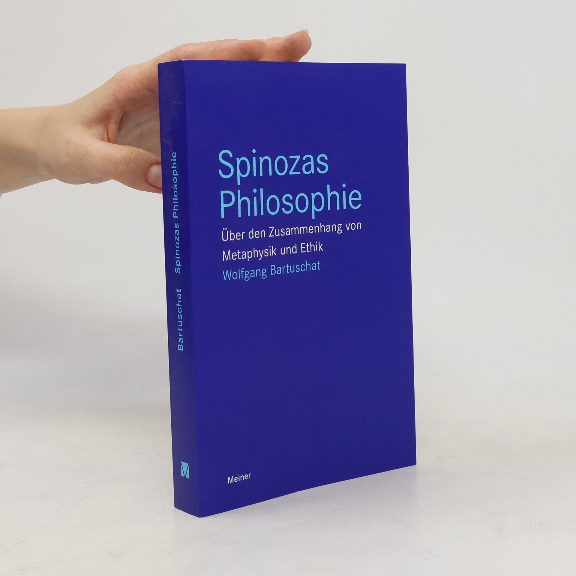 Wolfgang Bartuschat Spinozas Philosophie