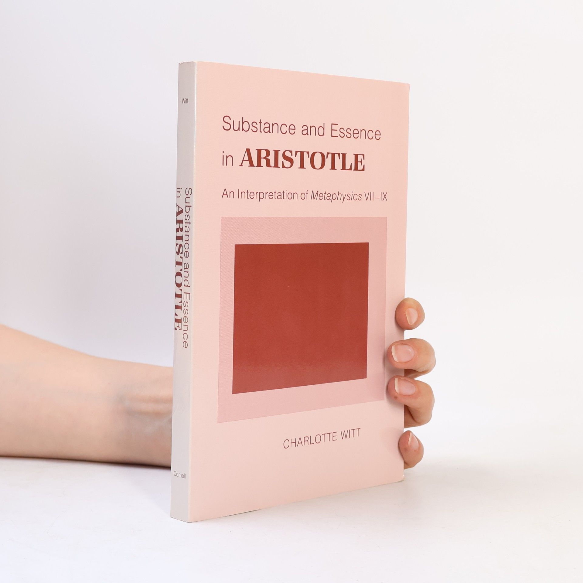 Charlotte Witt Substance and Essence in Aristotle