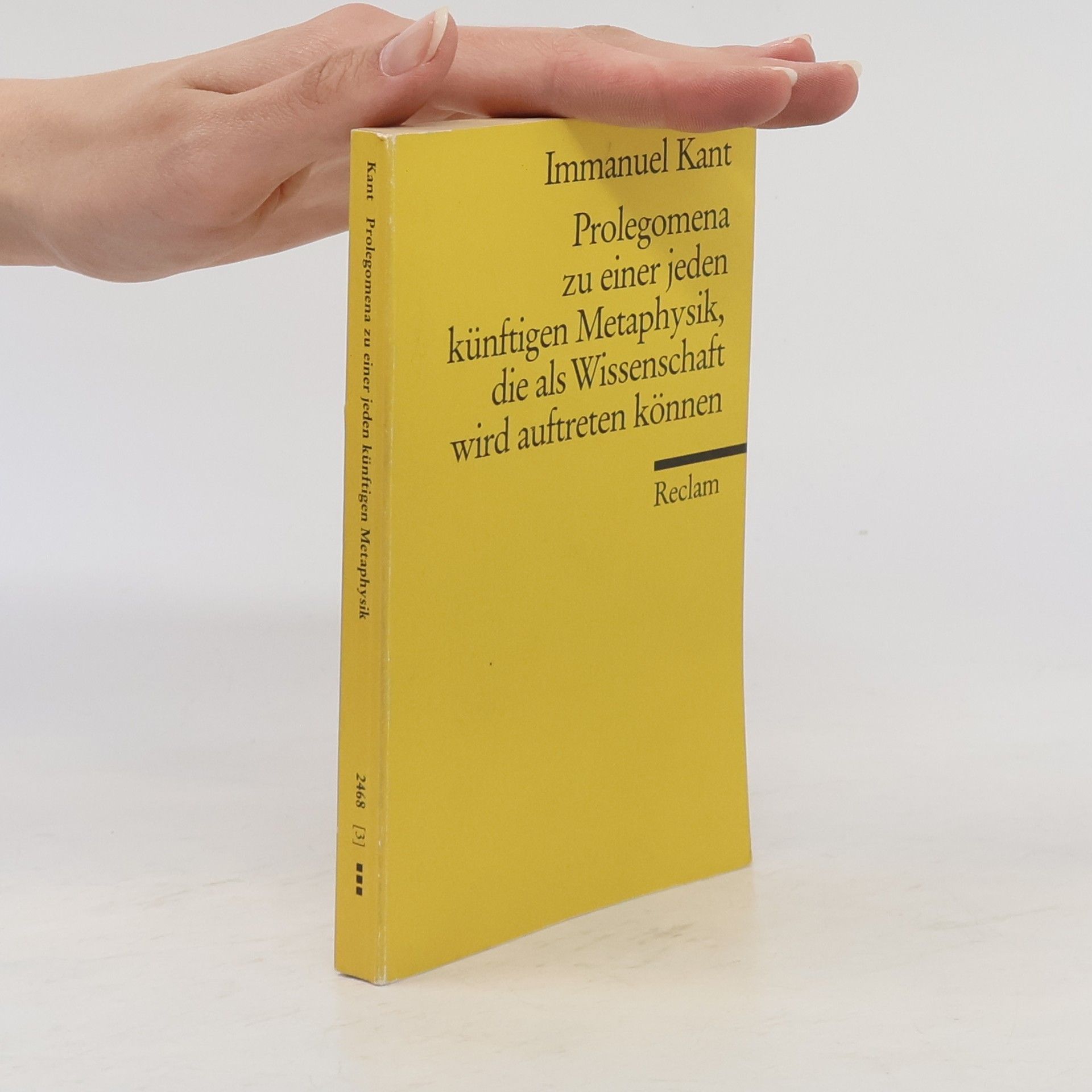 Immanuel Kant Prolegomena