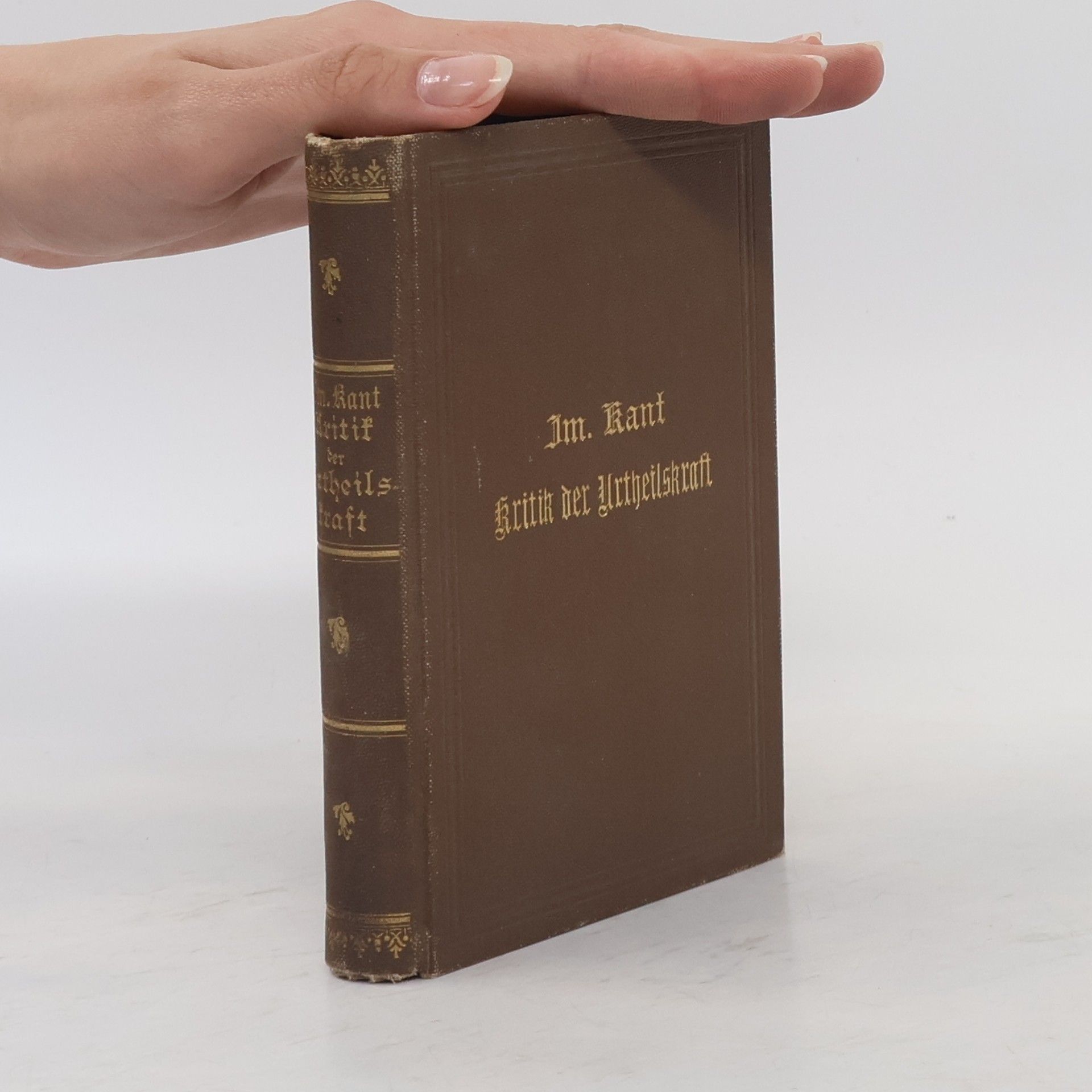 Immanuel Kant Kritik der Urtheilskraft