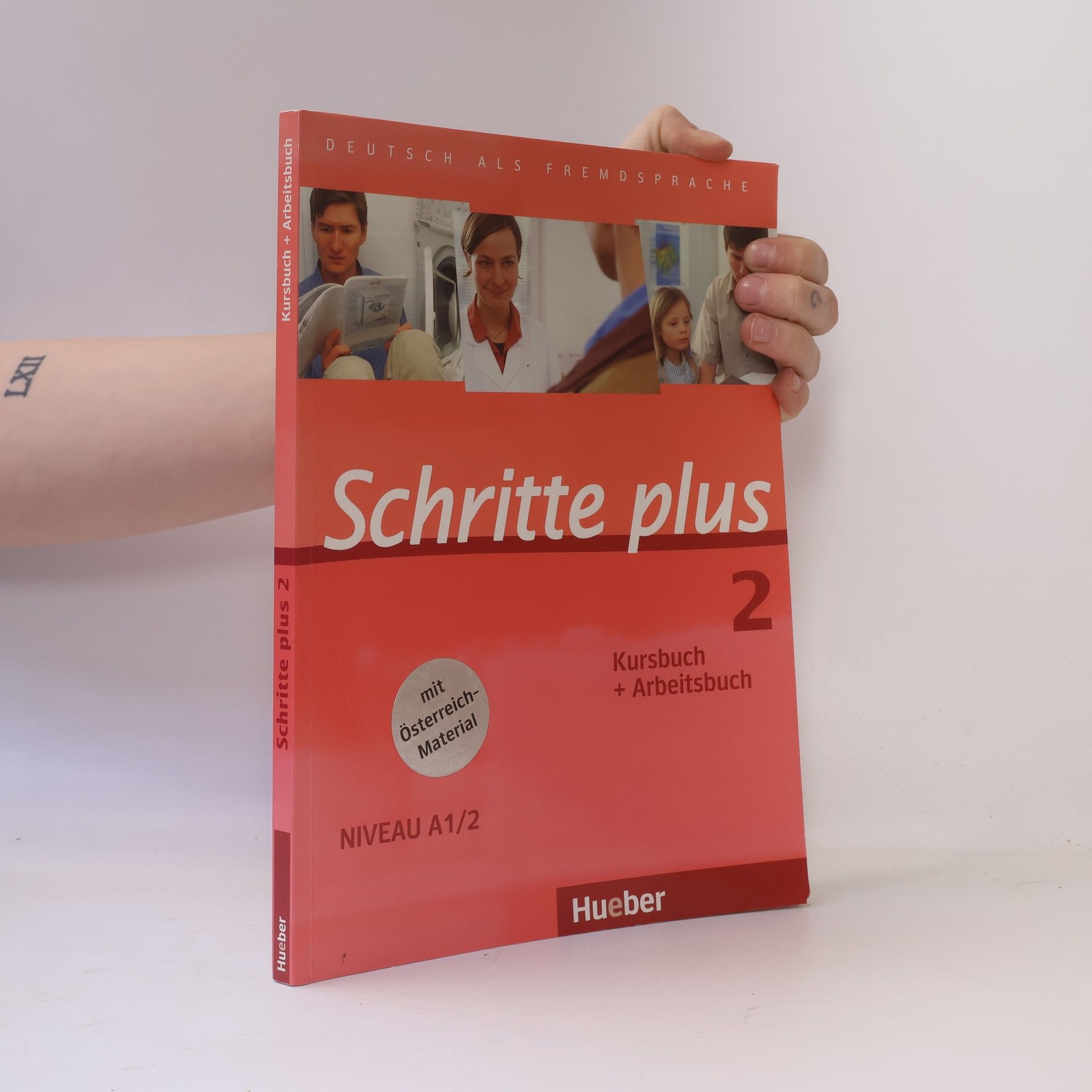 Autorenkollektiv Schritte plus 2. Niveau A1/2. Kursbuch + Arbeitsbuch