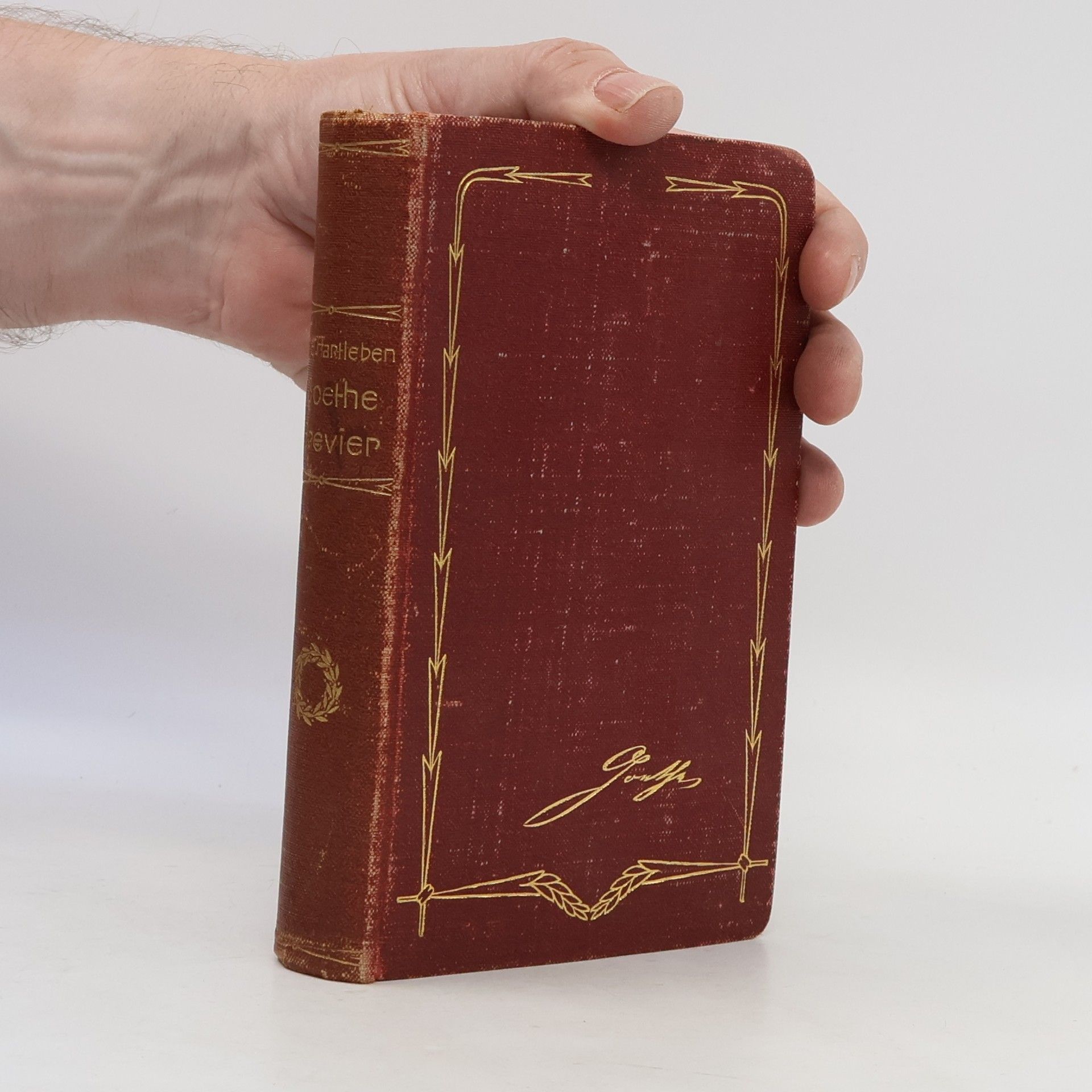 Otto Erich Hartleben Goethe-Brevier