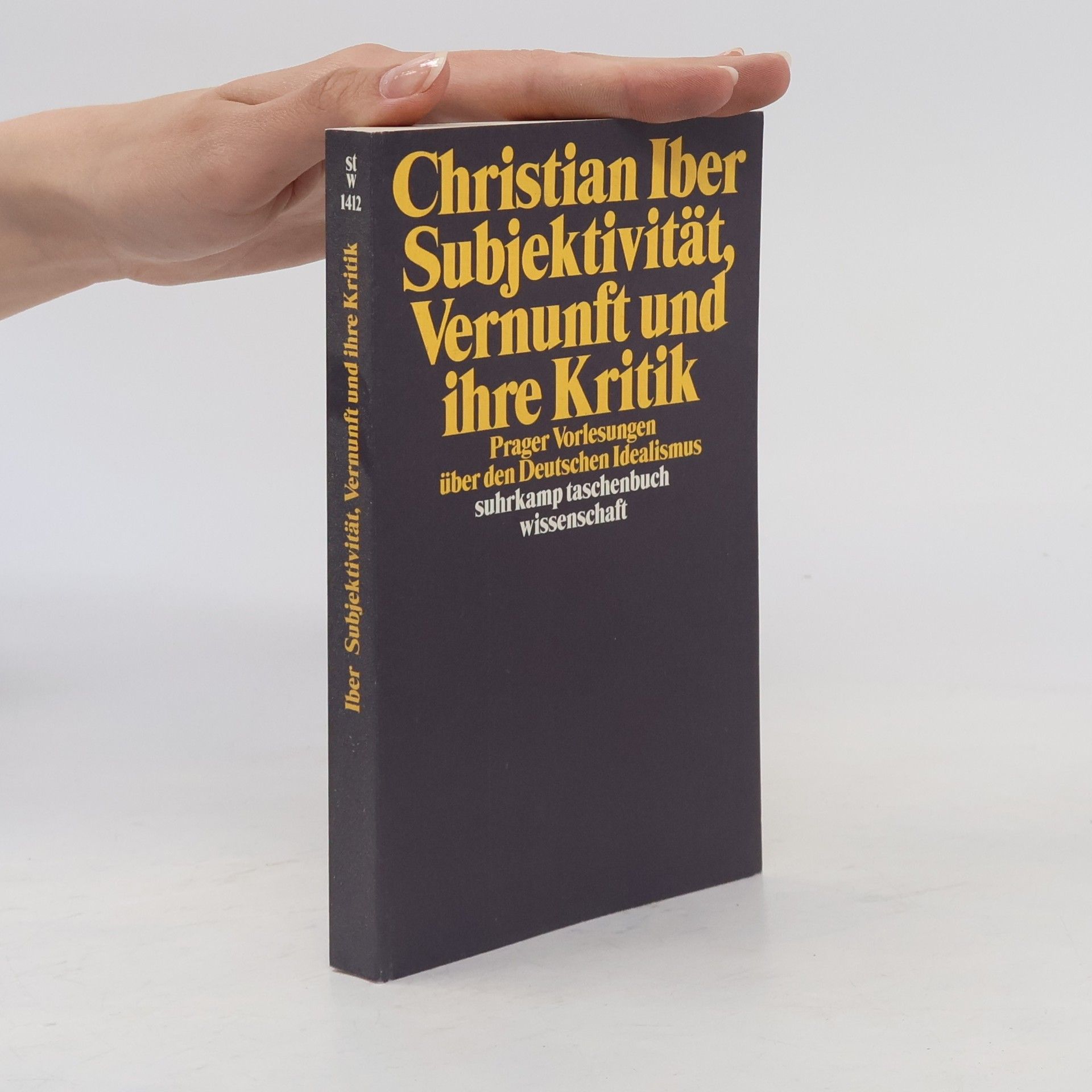 Christian Iber Subjektivität, Vernunft und ihre Kritik