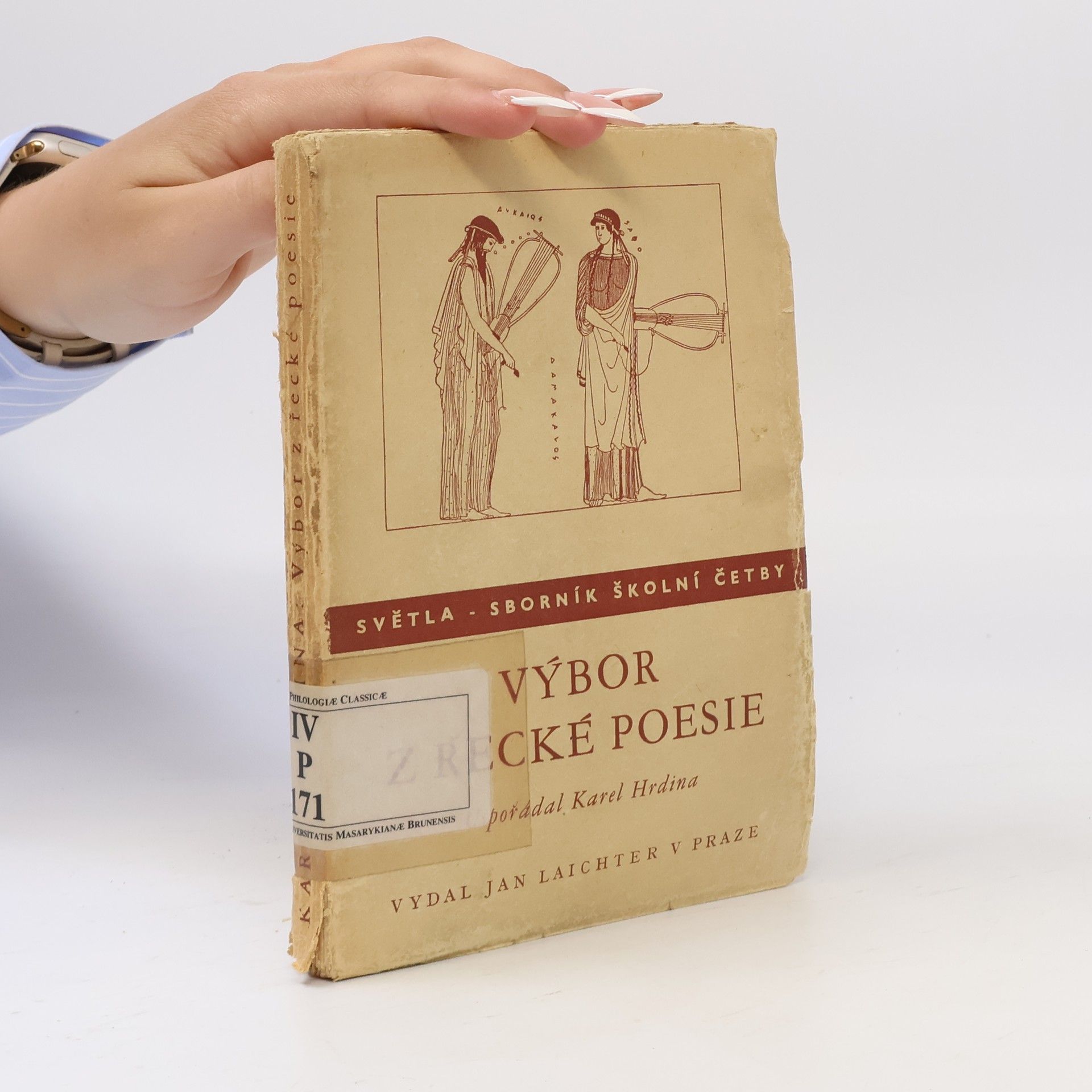 Karel Hrdina Výbor z řecké poesie v překladech