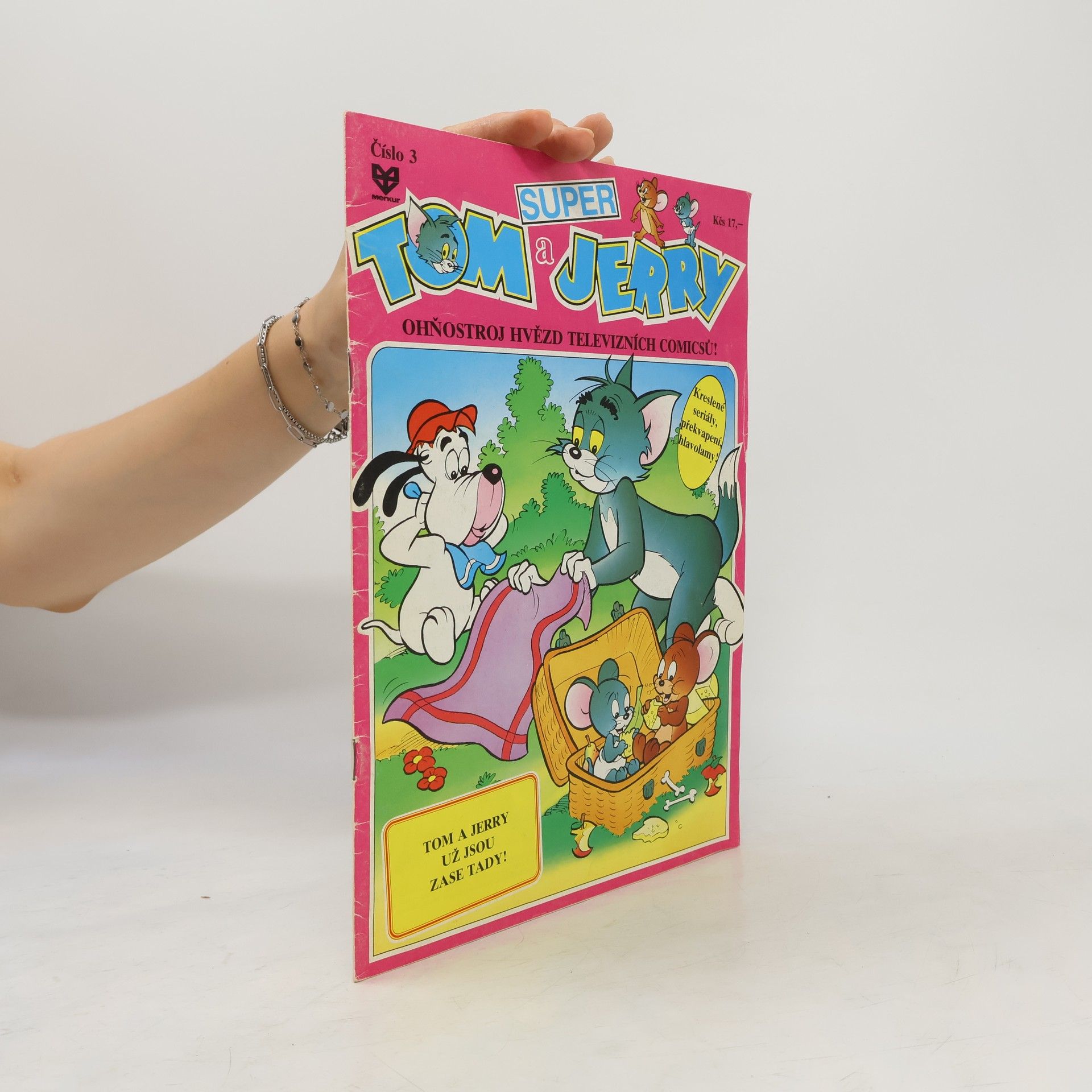 Kolektiv autorů Super Tom a Jerry : ohňostroj hvězd televizních comicsů. Číslo 3