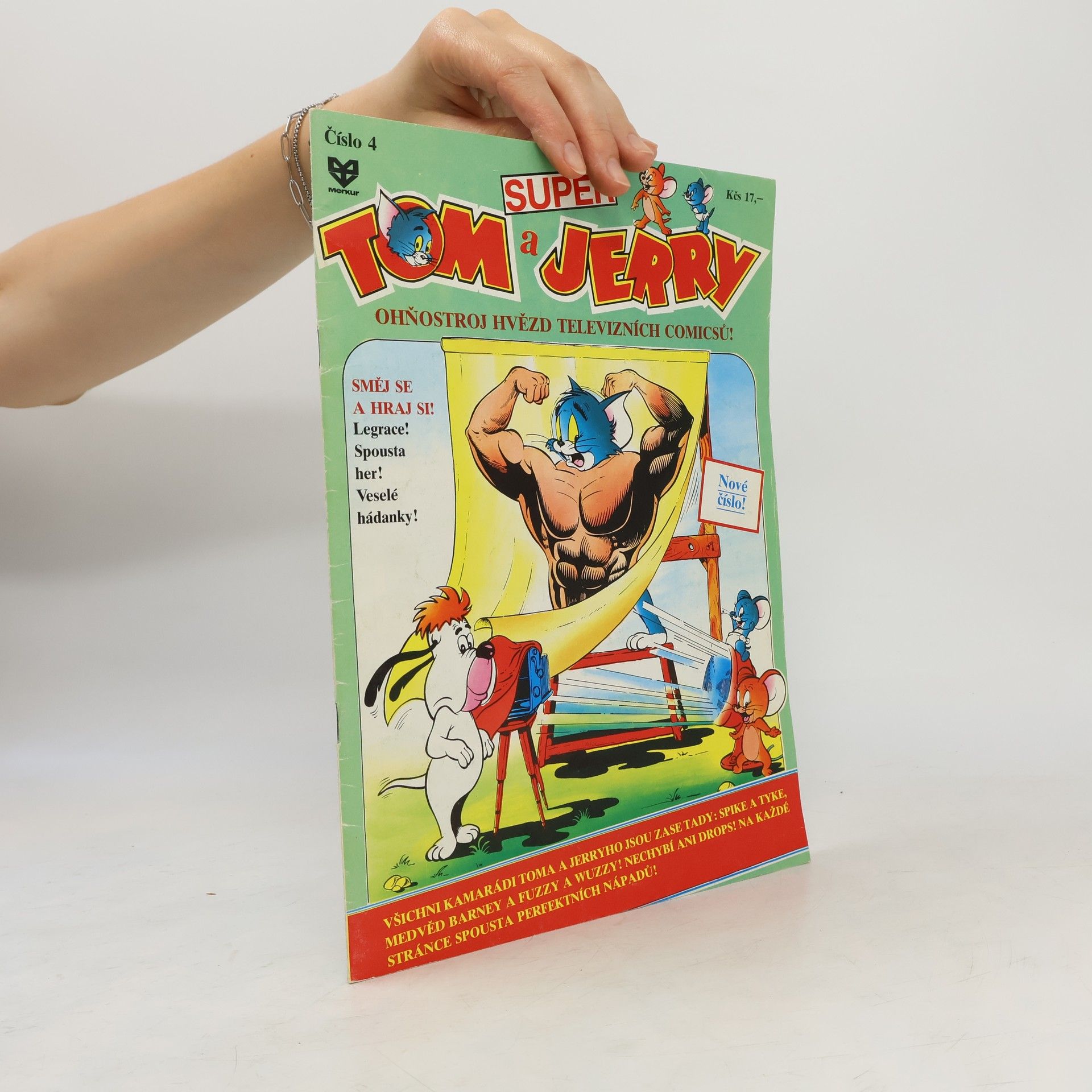 Kolektiv autorů Super Tom a Jerry. Ohňostroj hvězd televizních comicsů. Číslo 4