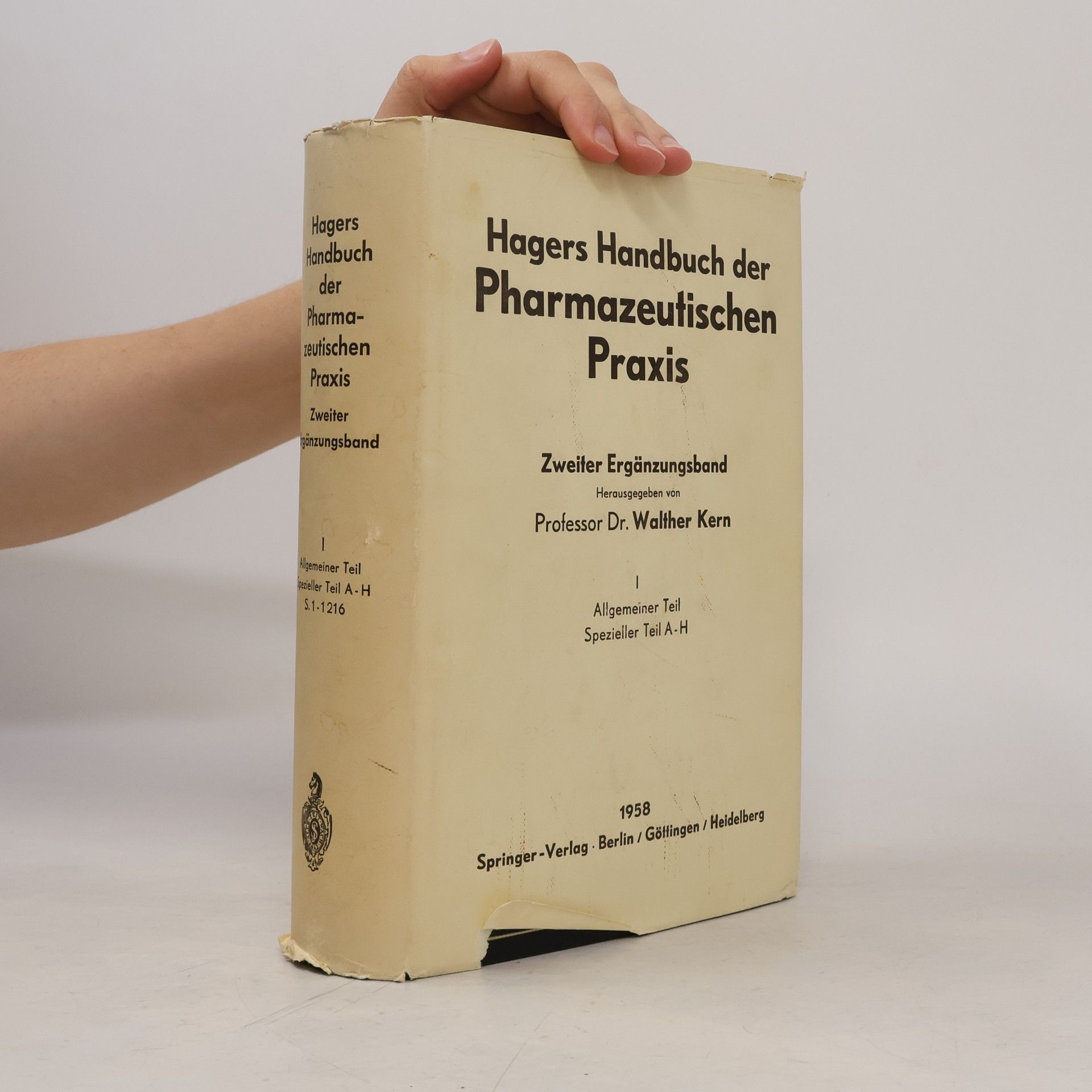 Walther Kern Hagers Handbuch der Pharmazeutischen Praxis