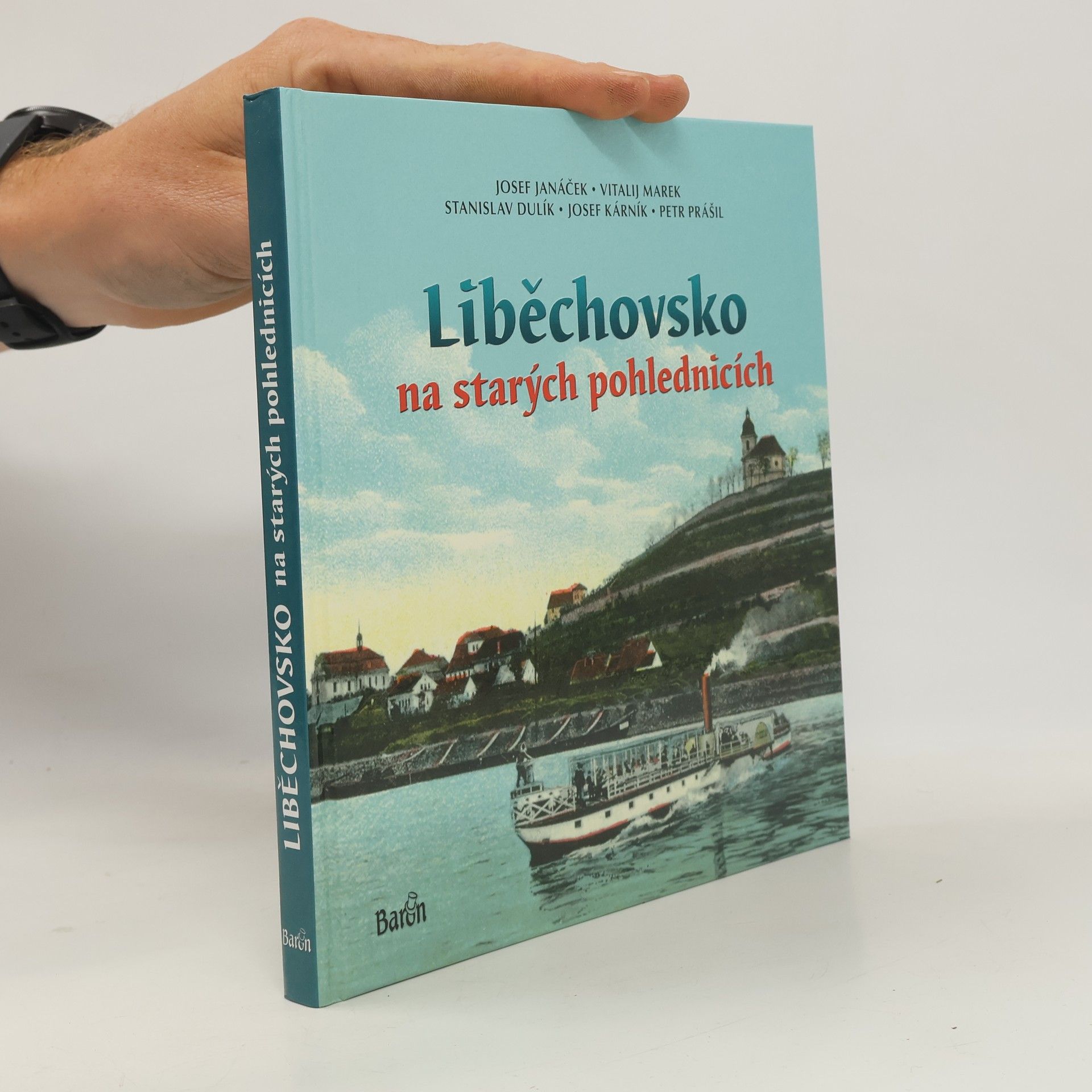 Josef Kárník Liběchovsko na starých pohlednicích